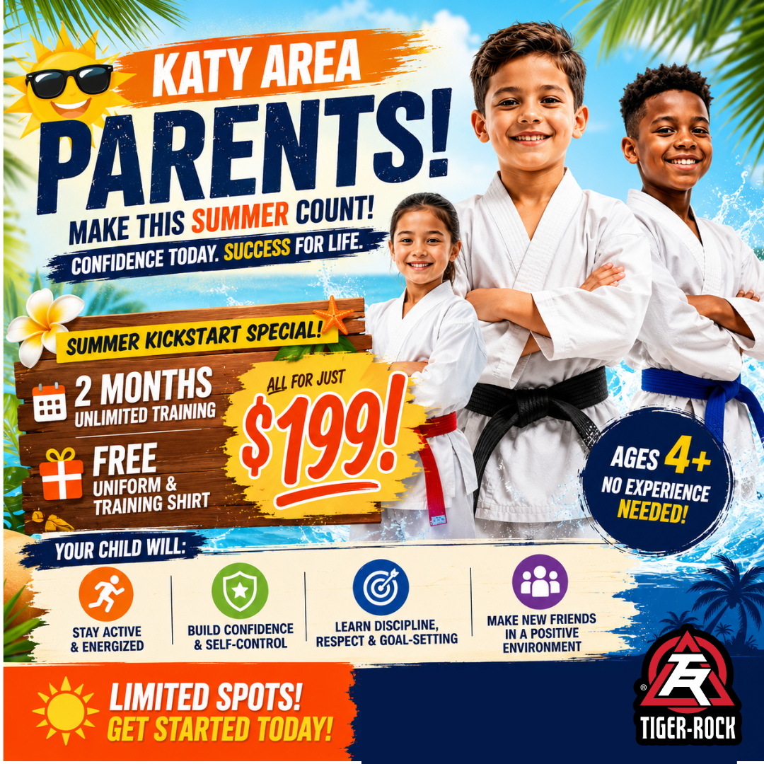 Tiger Rock Martial Arts of Katy South Facebook ad