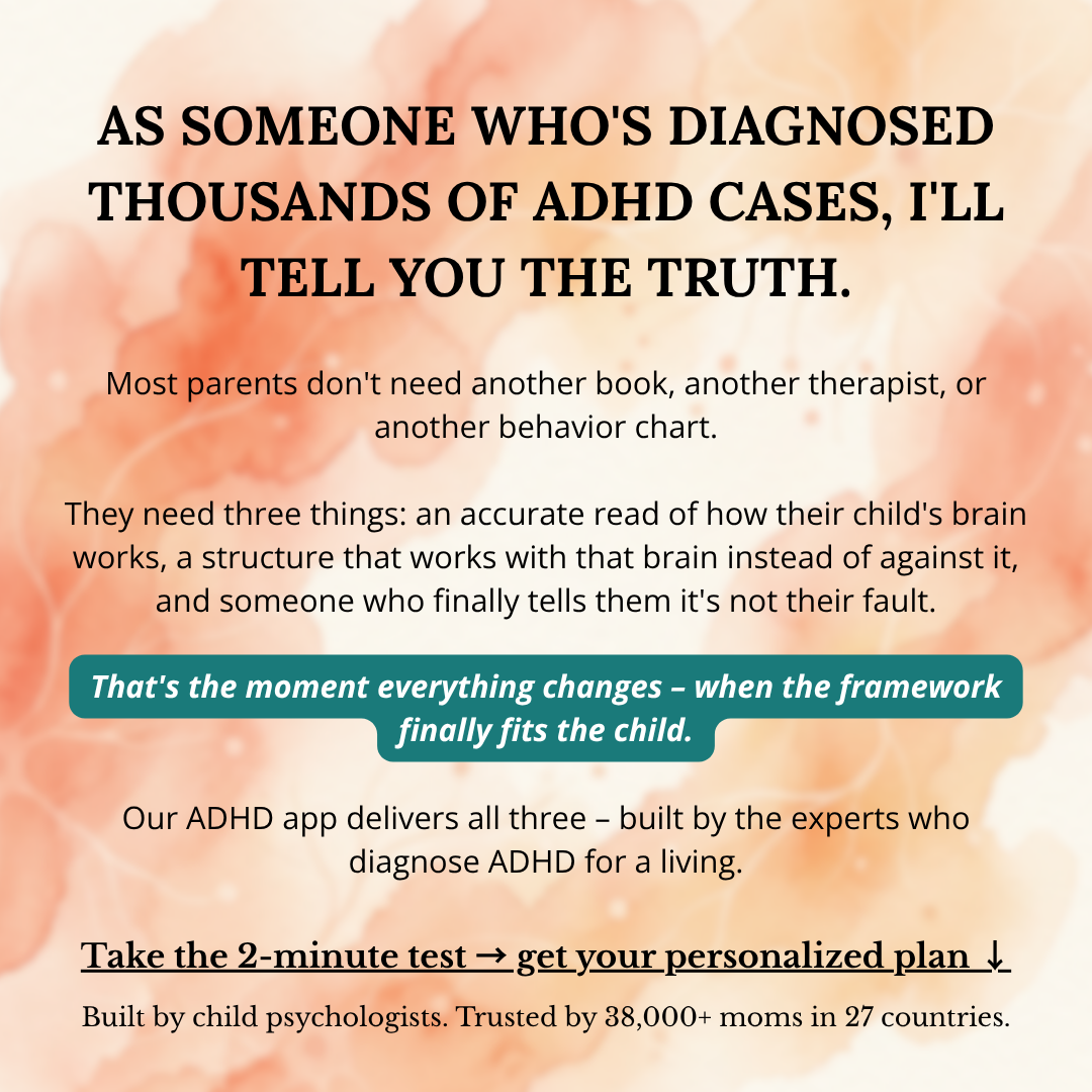 Center for Psychological Studies Facebook ad: Turn Your Child's ADHD Into Their Biggest Superpower