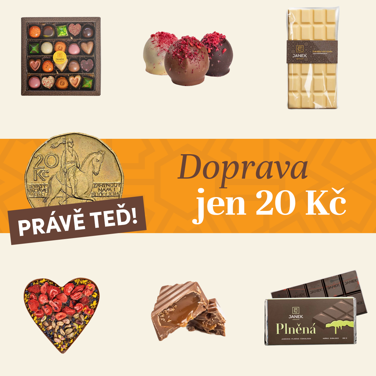 Čokoládovna JANEK Facebook ad