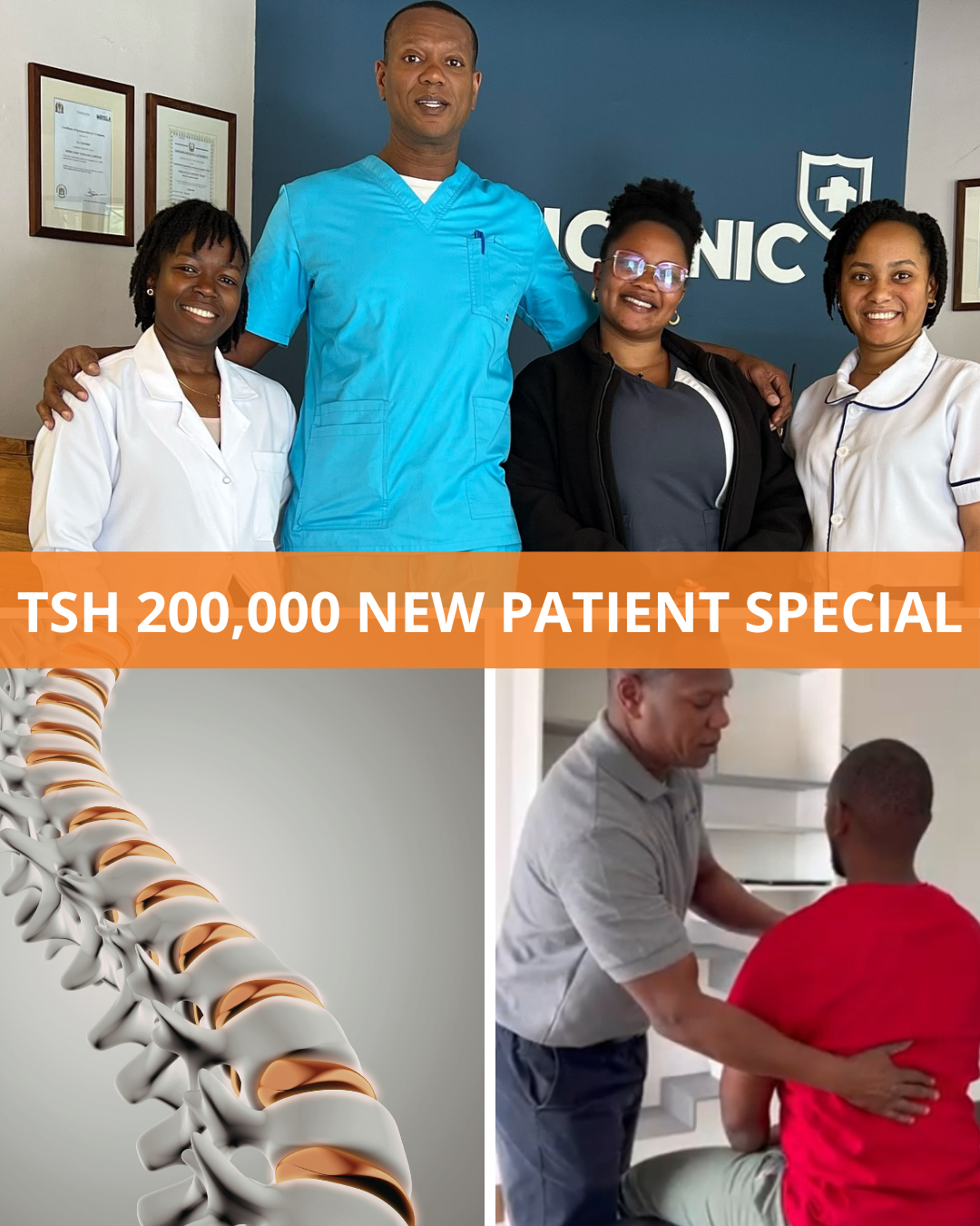 Spinal Health Chiropractic Centre Facebook ad: Back Pain Relief