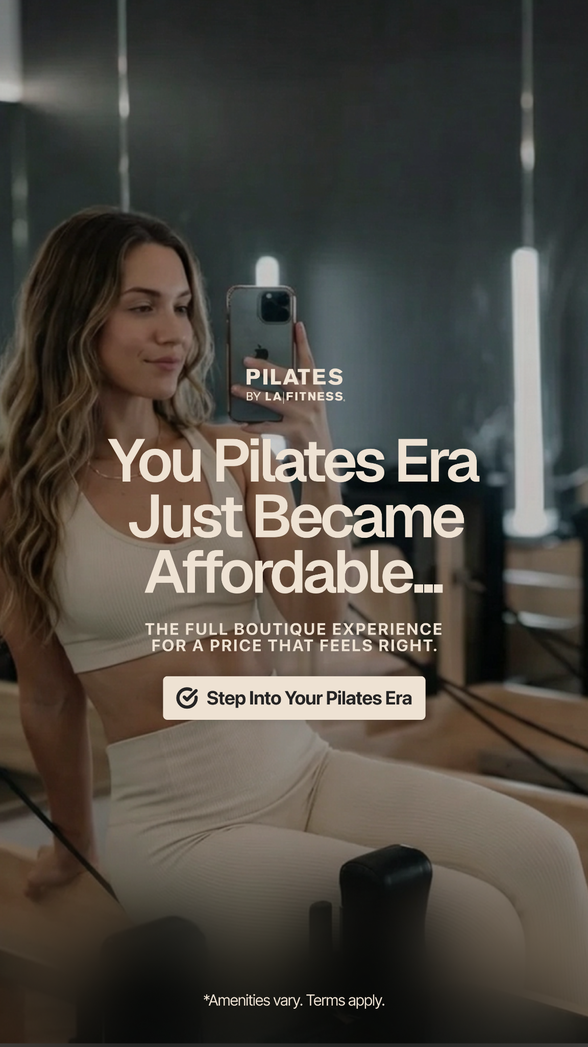LA Fitness Facebook ad
