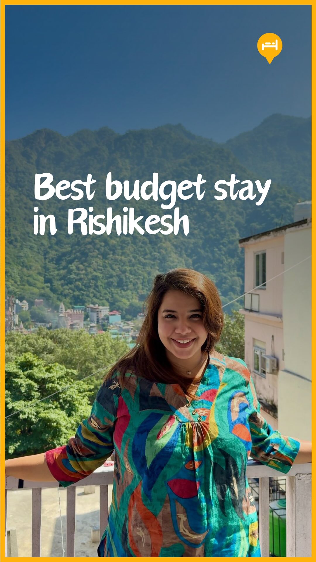 TheSocialStays Facebook ad: Your Perfect Stay in Rishikesh Awaits!