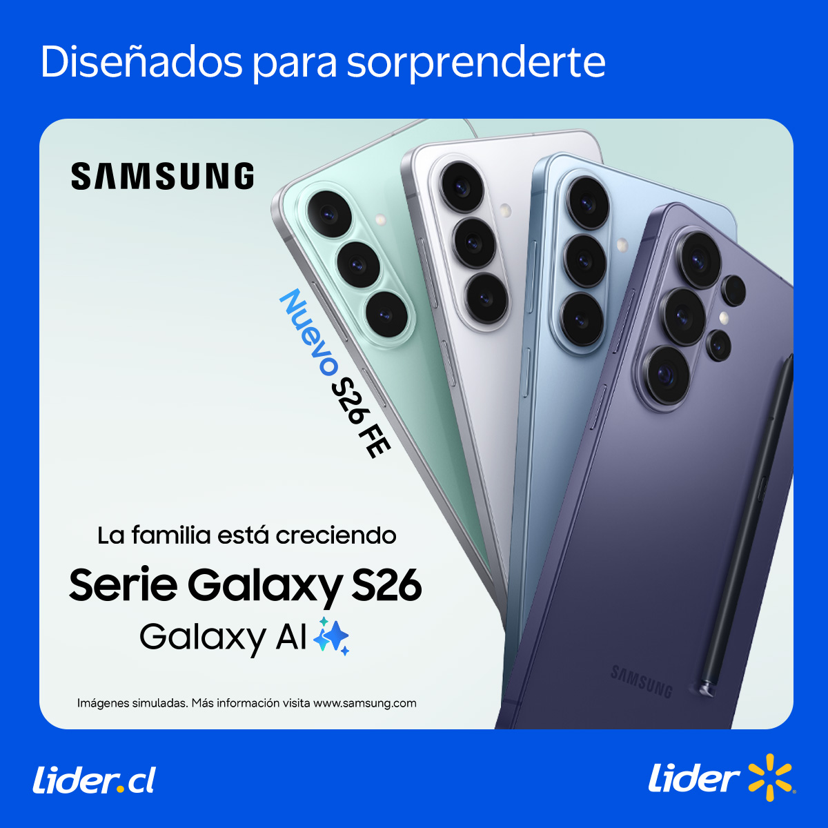 Lider Facebook ad: Nuevo Samsung Galaxy S26 FE