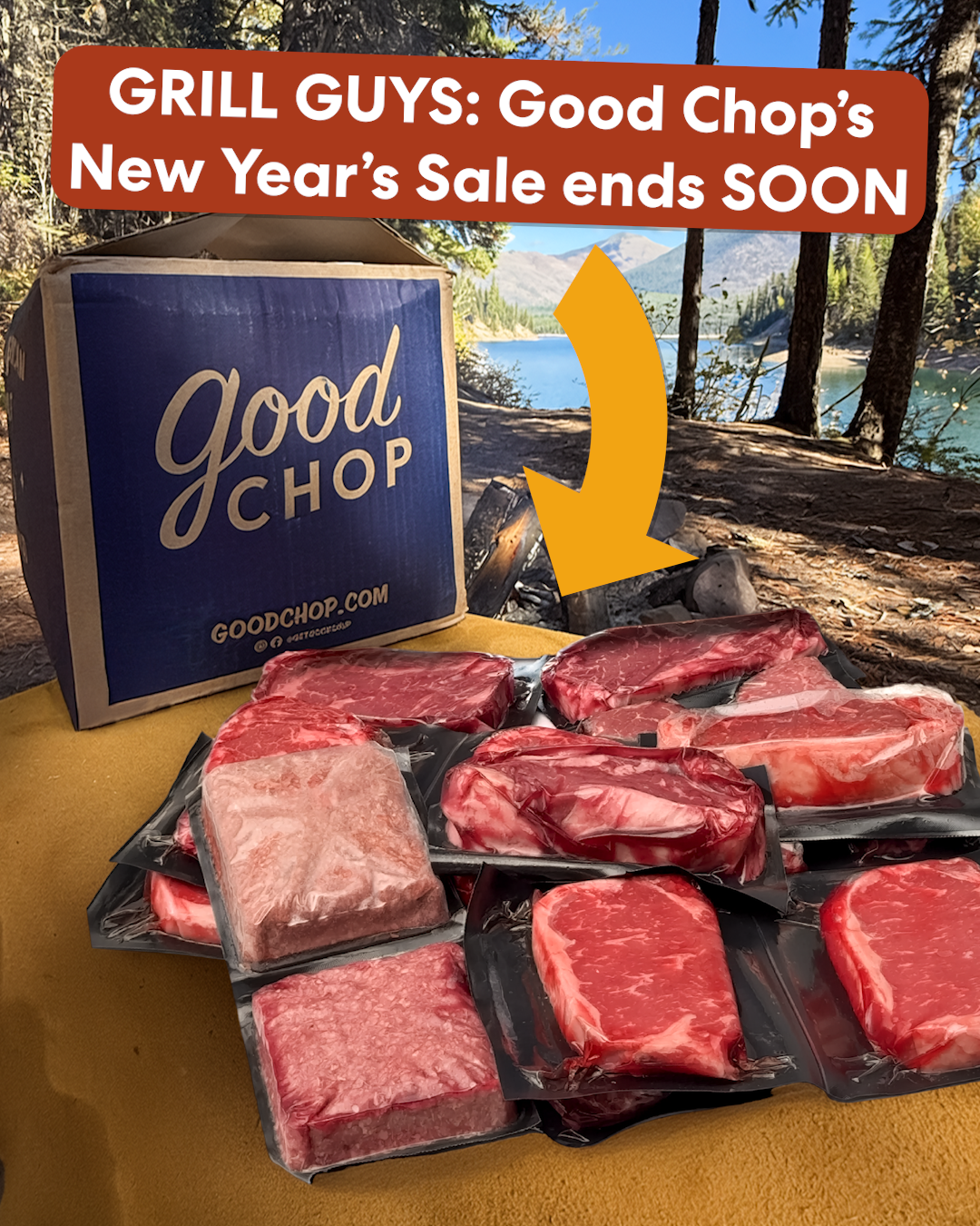 GoodChop Facebook ad