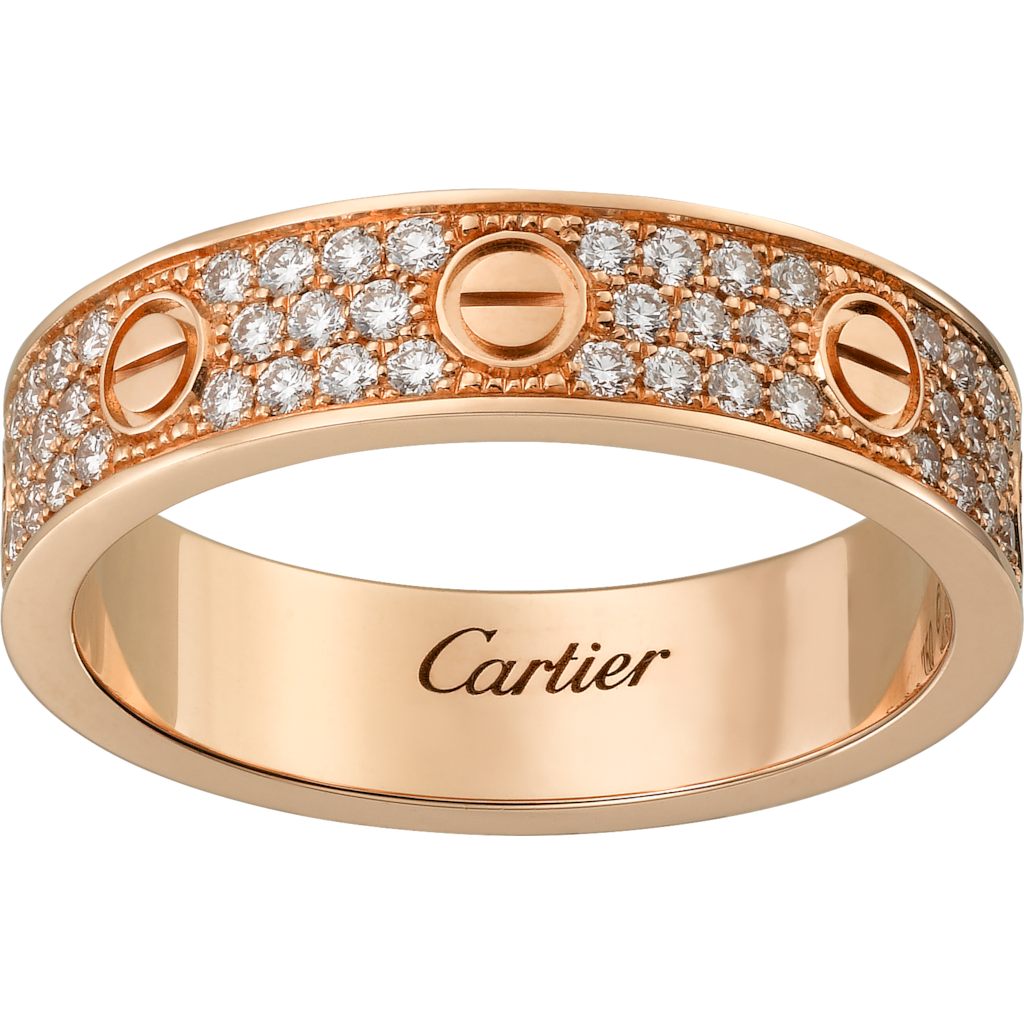 Cartier Facebook ad: Les créations Cartier ont du style, adoptez-les.