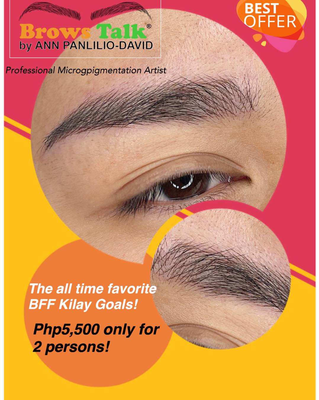 Brows Talk by Ann Panlilio-David • Micropigmentation & Aesthetics Facebook ad