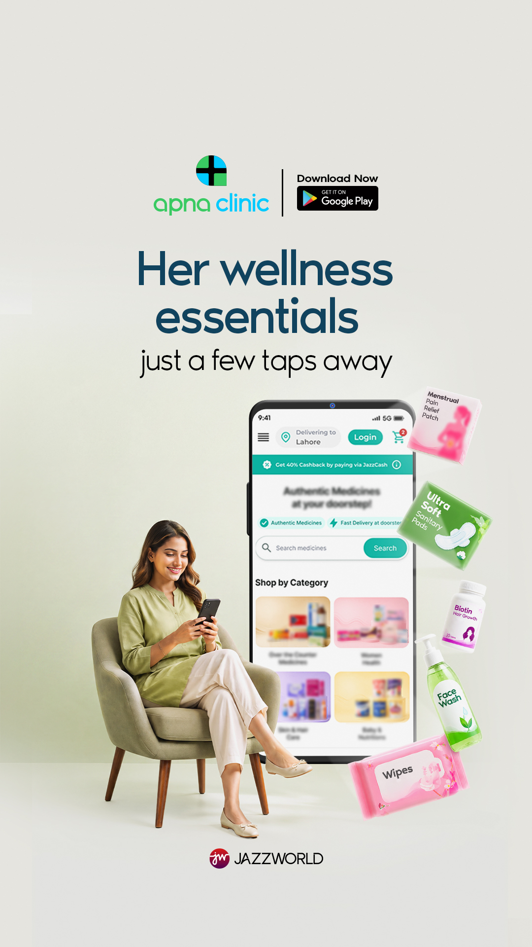 Apna Clinic Facebook ad