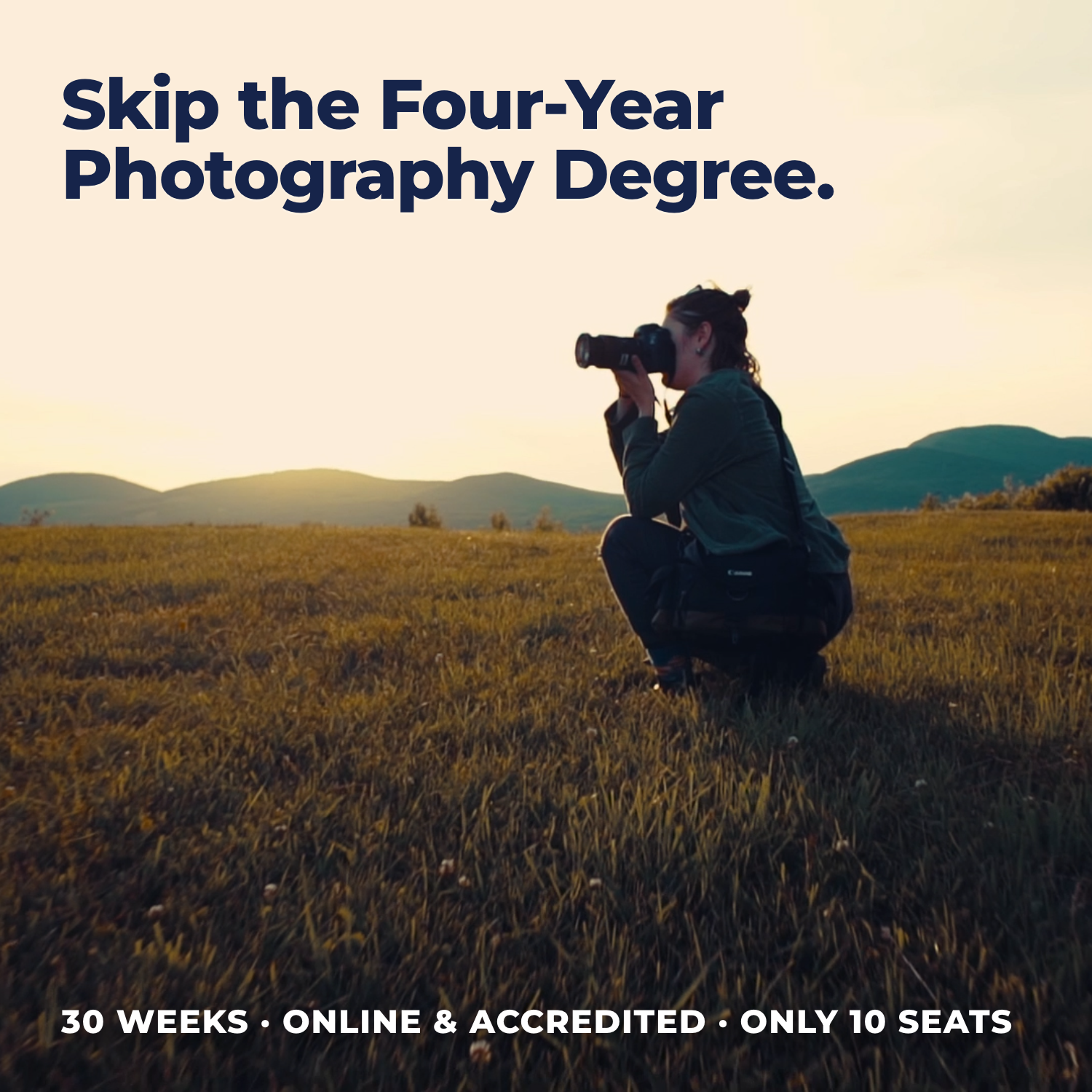 Maine Media Facebook ad: Turn Your Passion Into a Profession