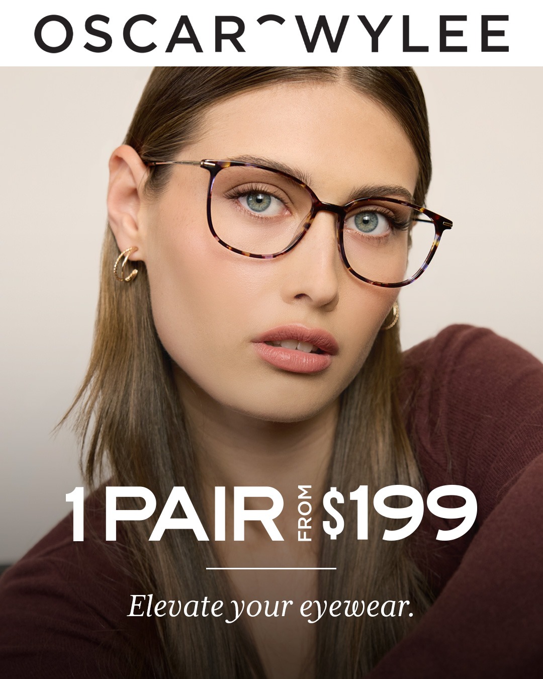 Oscar Wylee Eyewear Facebook ad