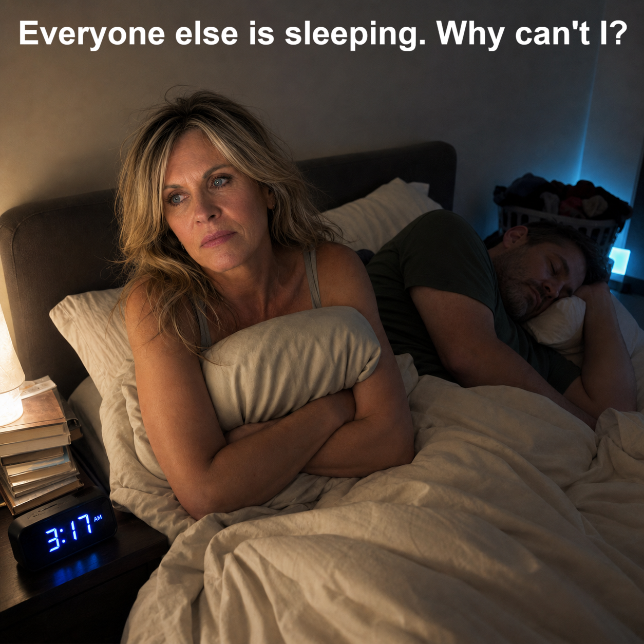Happy Linda Facebook ad: 30-Sec Cherry Trick Stops 3AM Wake Ups.