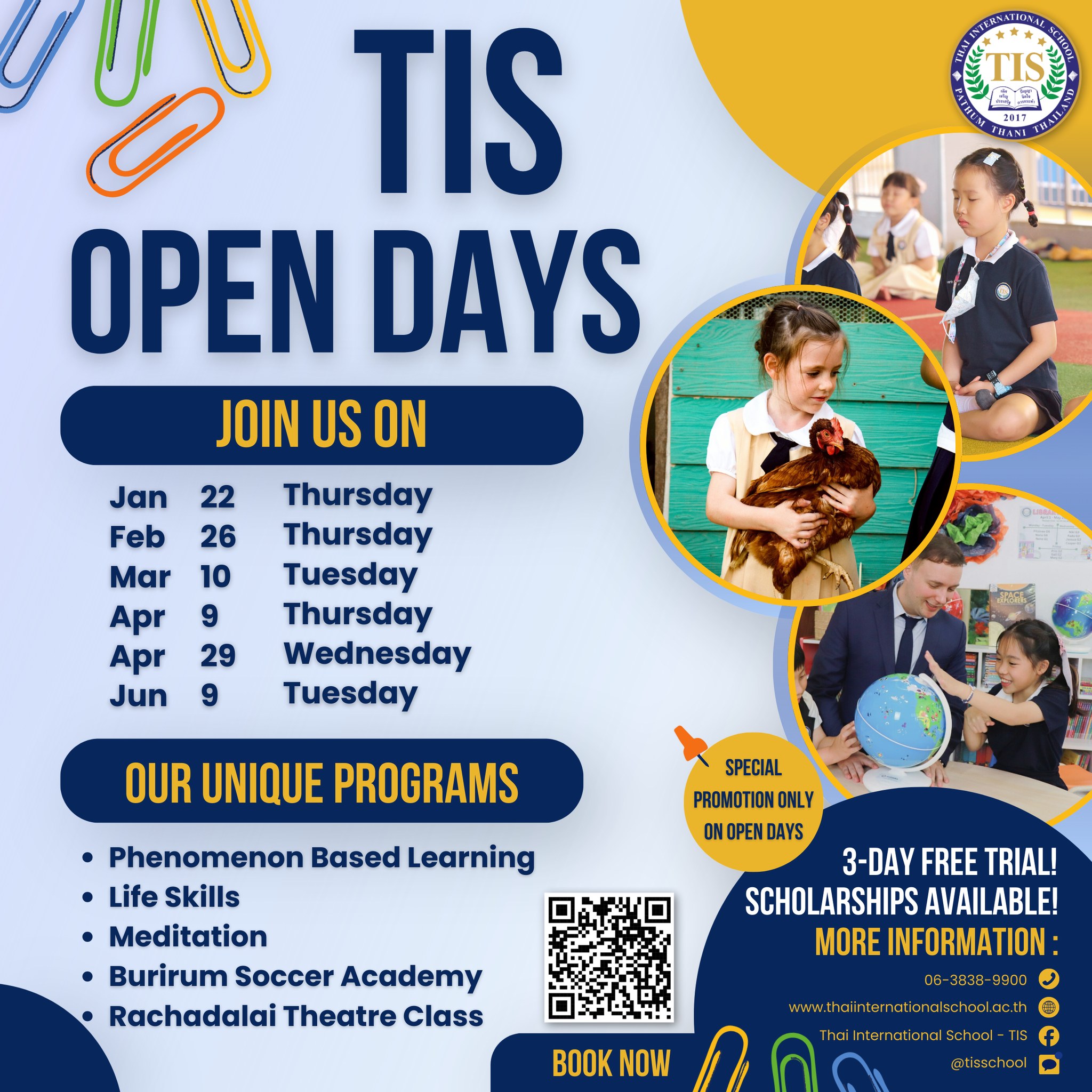 Thai International School - TIS Facebook ad: TIS OPEN DAYS