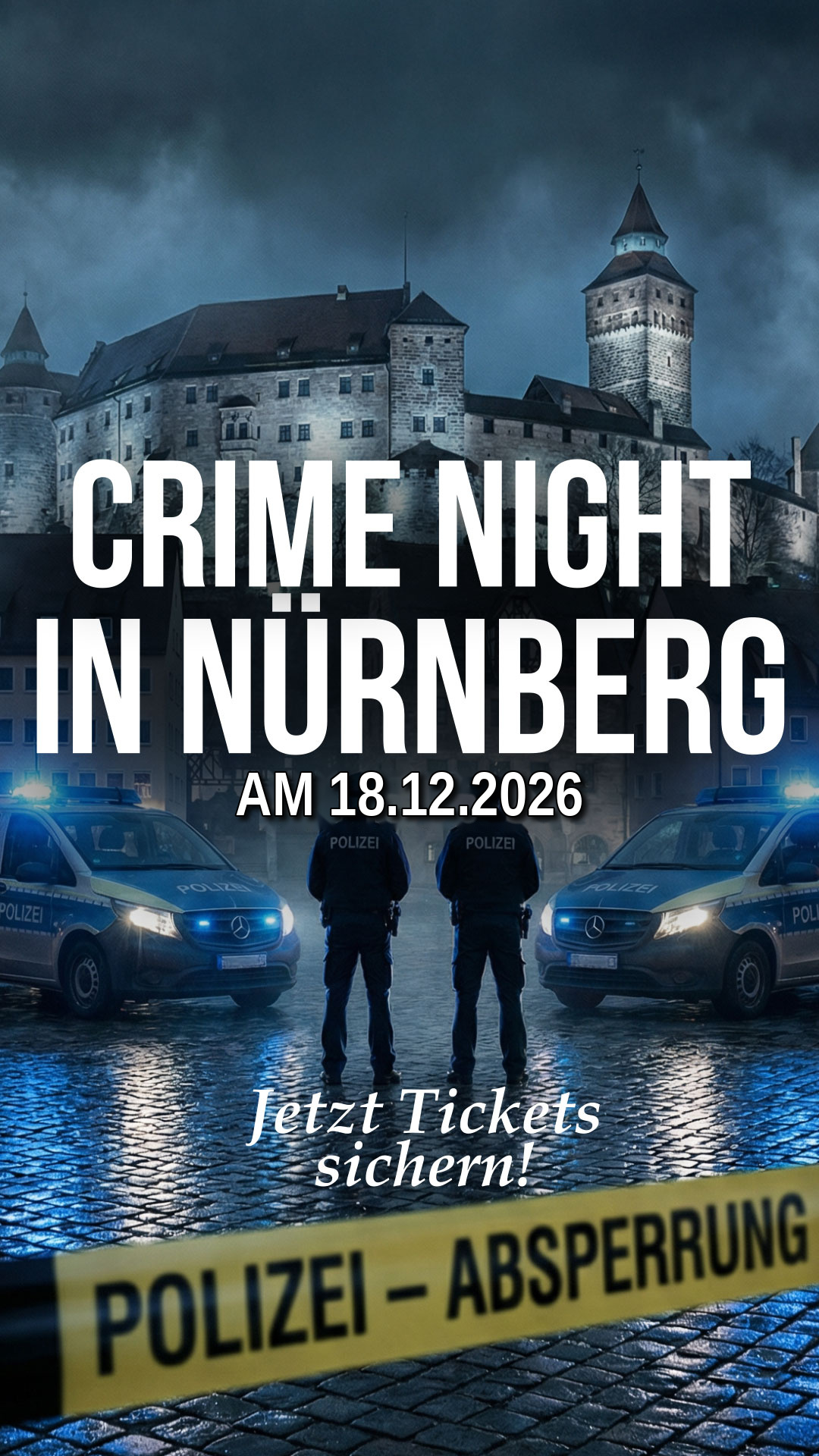 CrimeNight Events Facebook ad