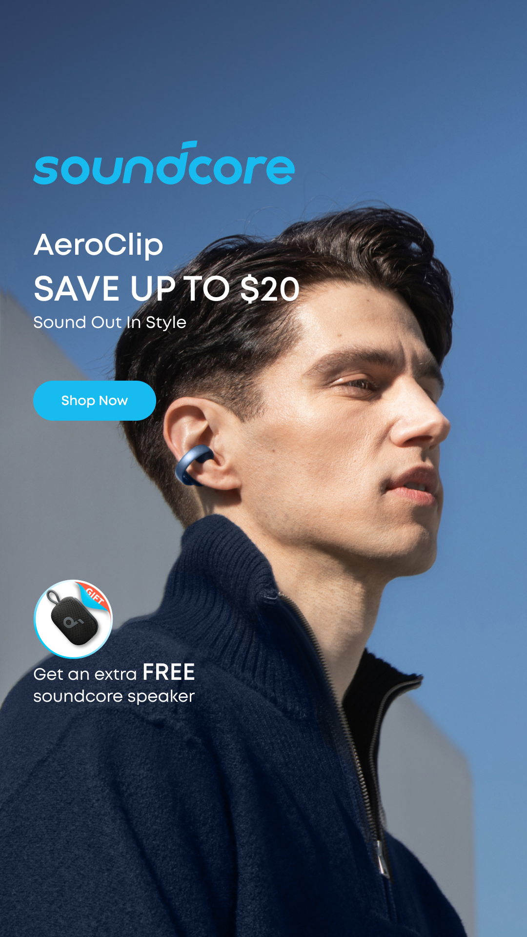 soundcore Facebook ad: Limited Time Savings