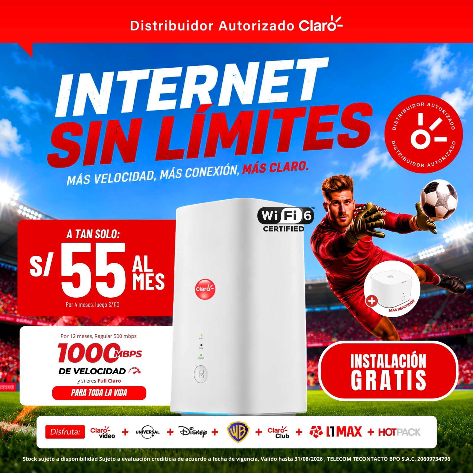 Fibra Hogar Internet Facebook ad: ¡HAZ EL CAMBIO HOY!