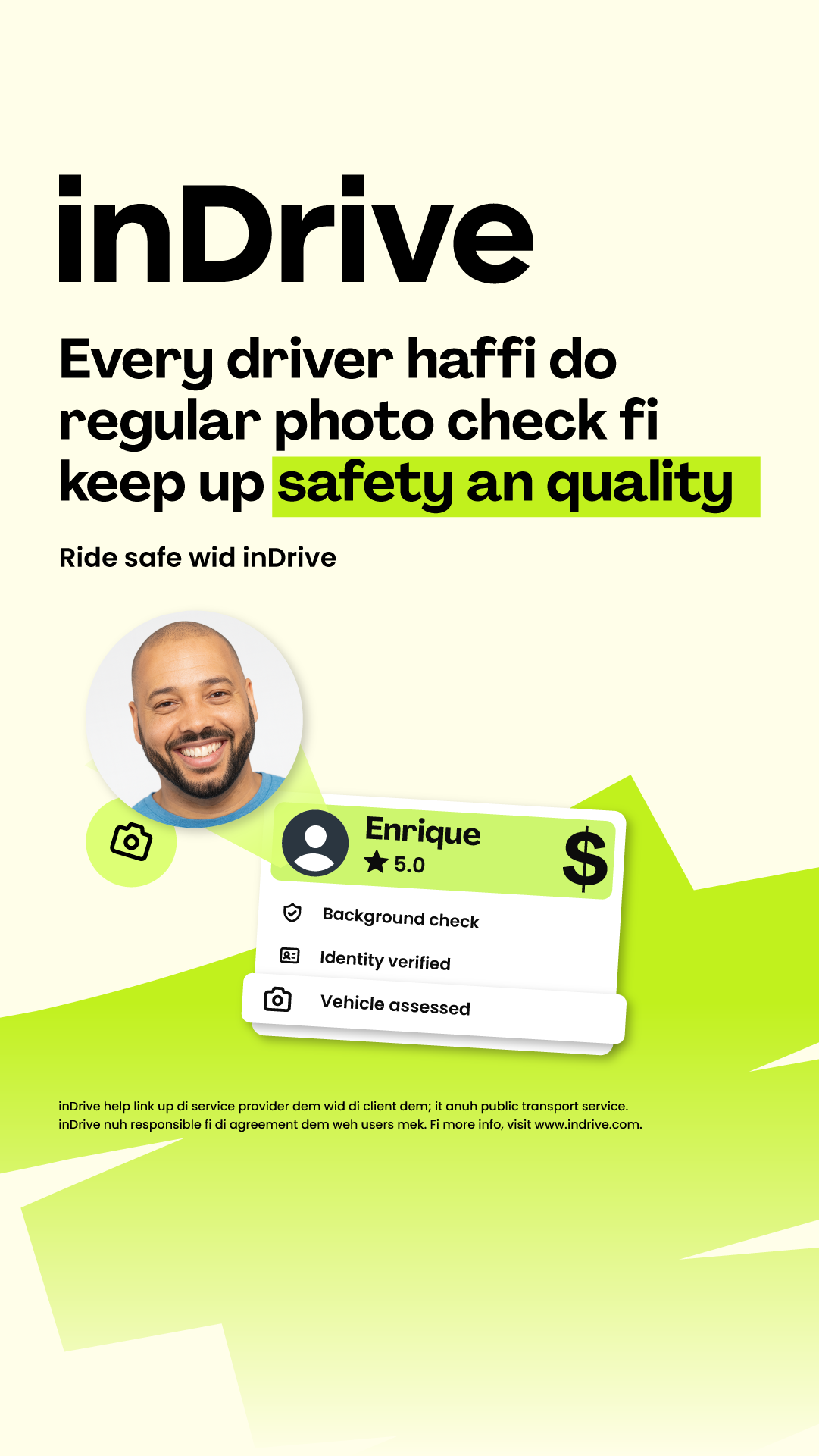 inDrive Facebook ad