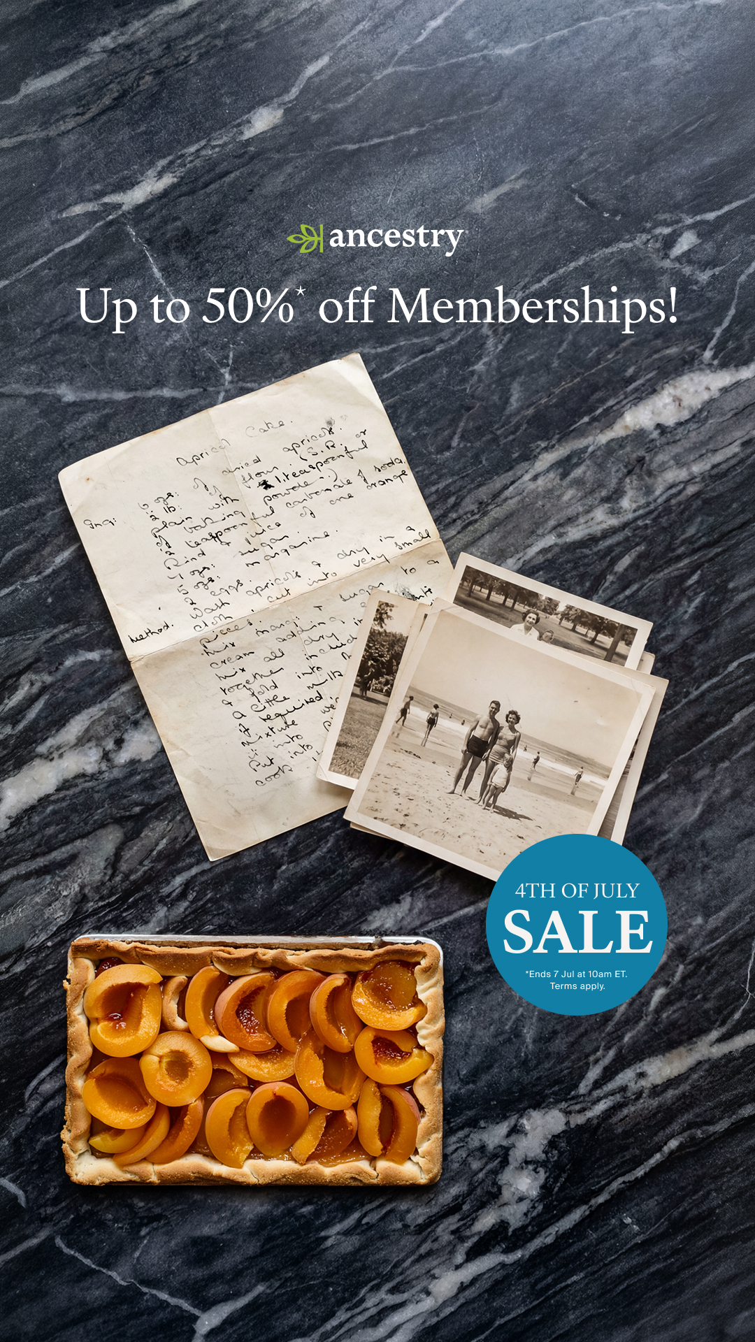 Ancestry Facebook ad