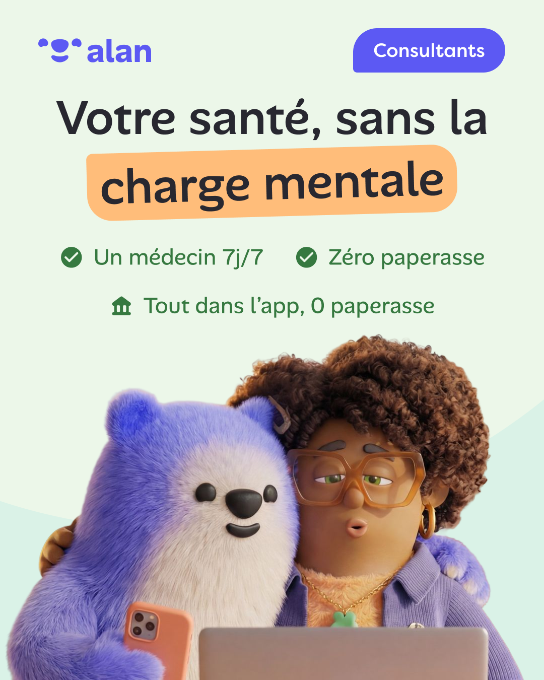 Alan Facebook ad