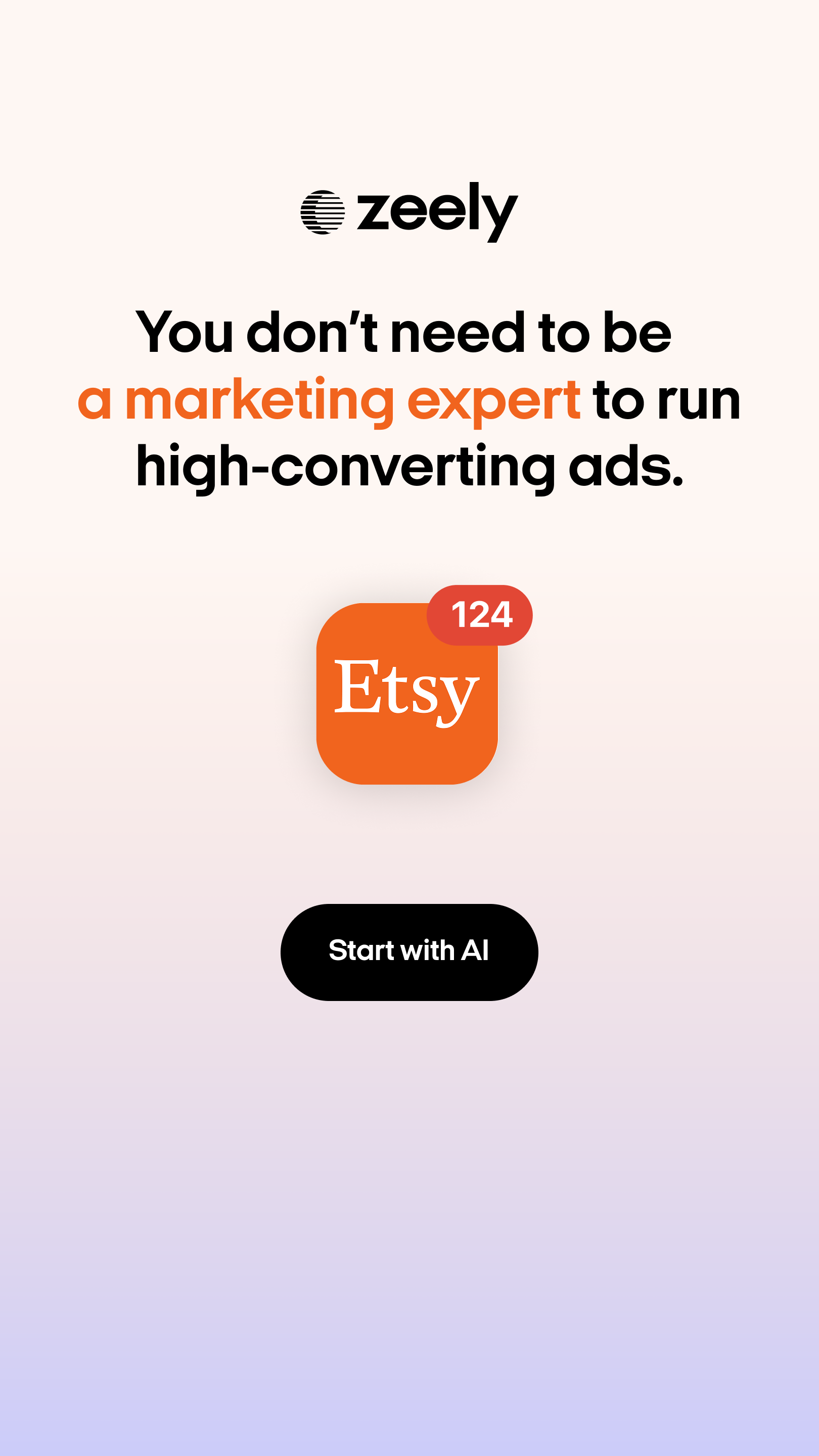 Zeely Facebook ad