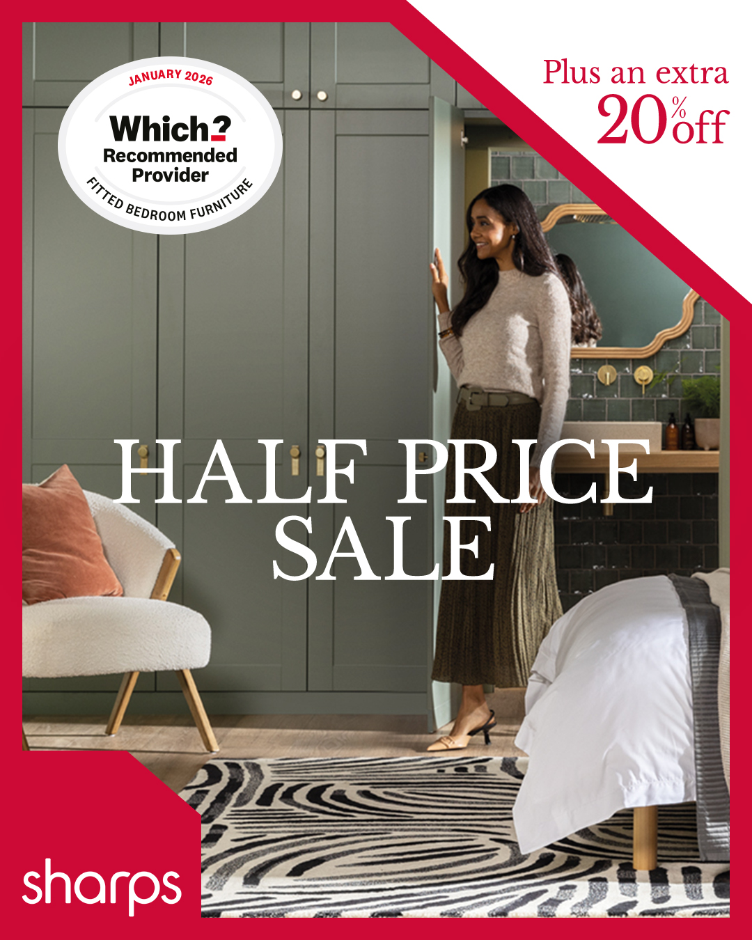Sharps Fitted Furniture Facebook ad