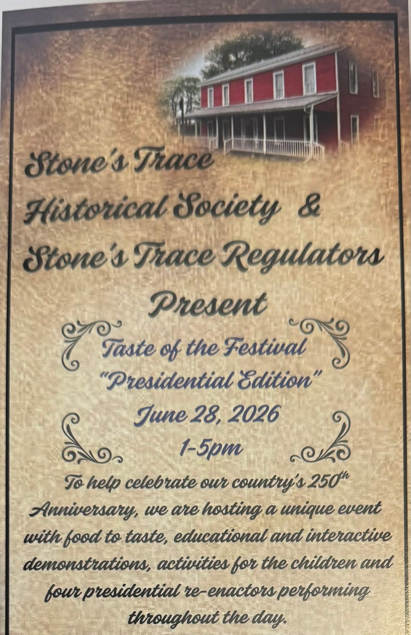 Stone's Trace Facebook ad