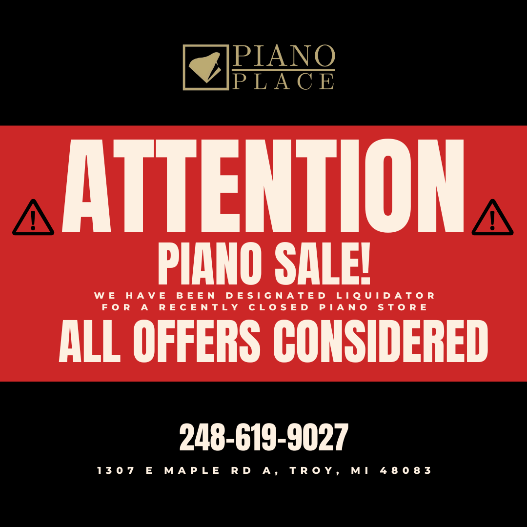 The Piano Place Facebook ad from Nov 14, 2024