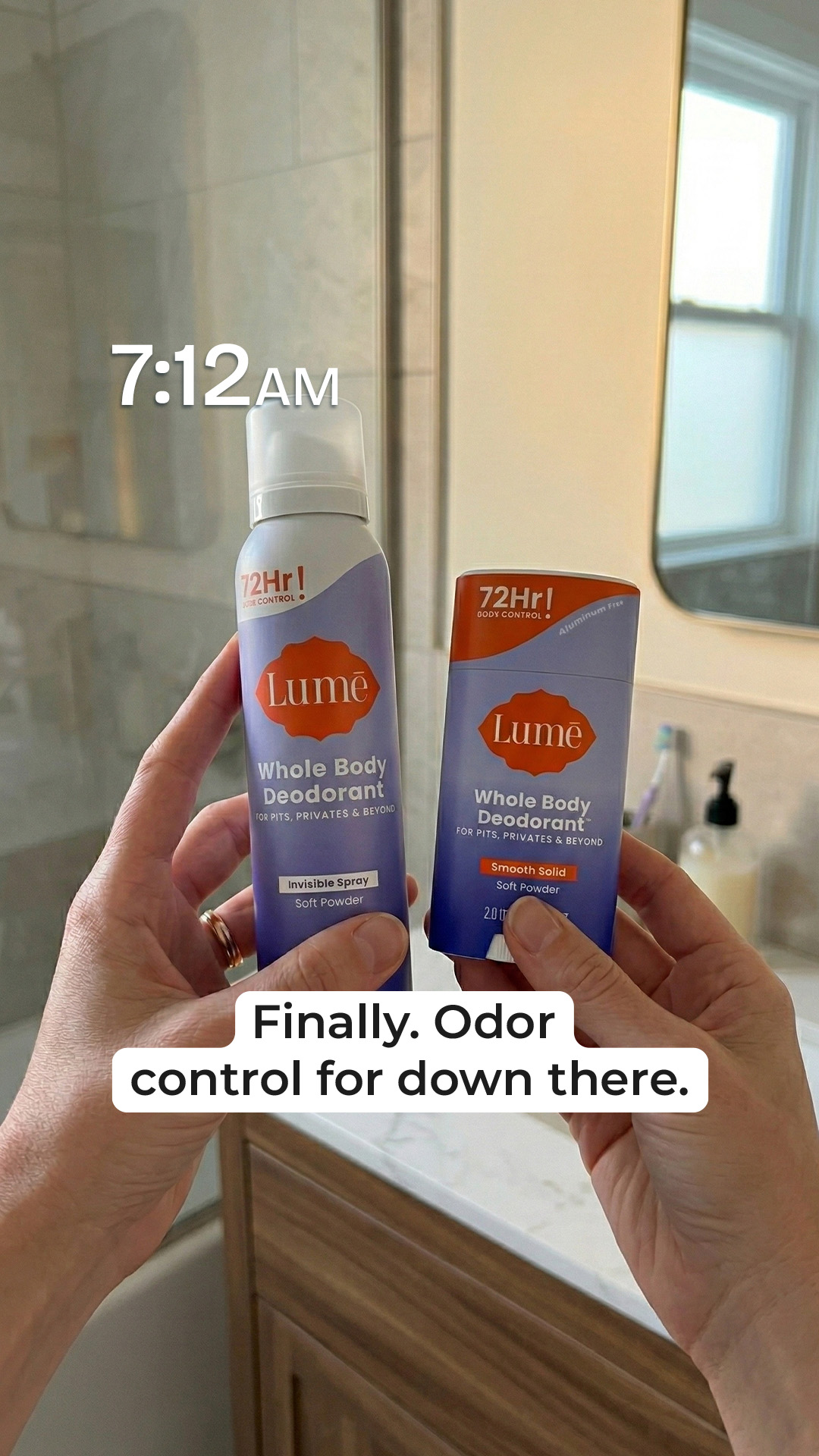Lume Deodorant Facebook ad