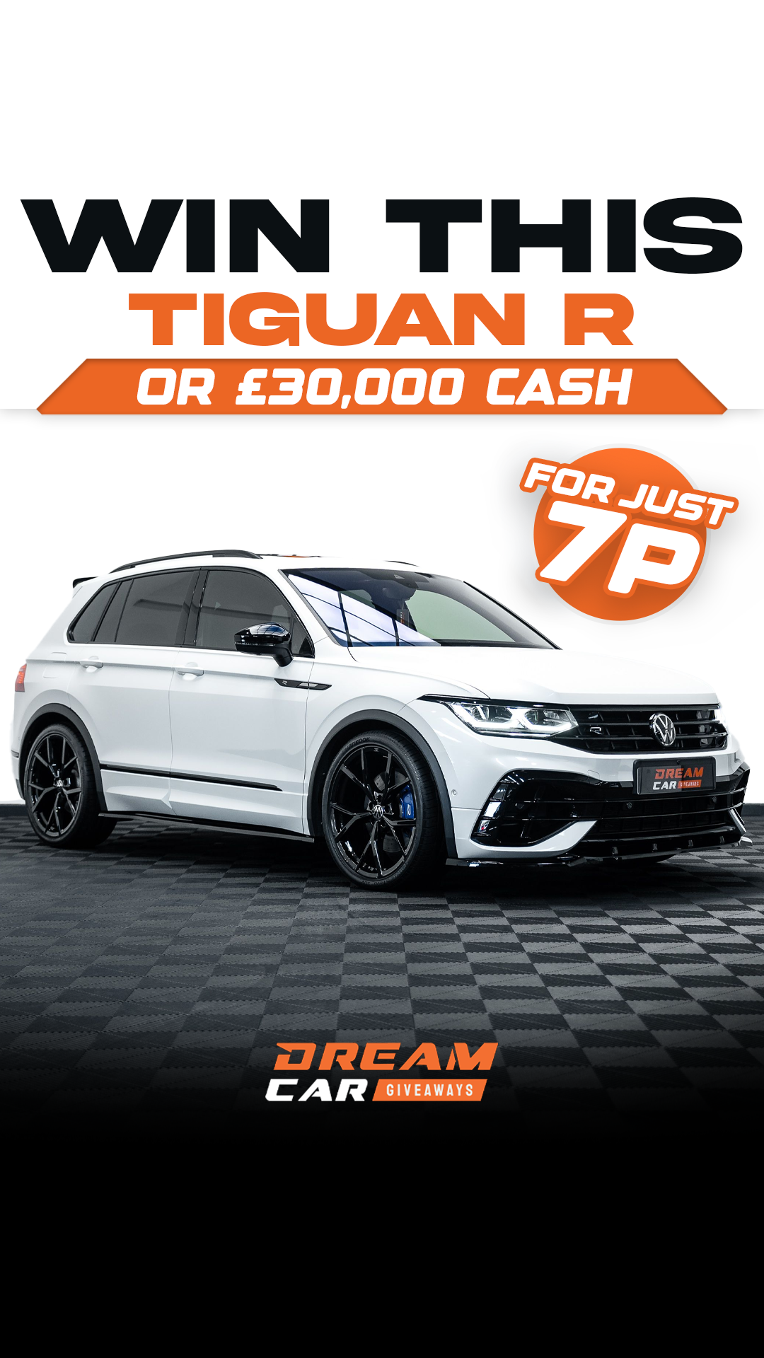 Dream Car Giveaways Facebook ad