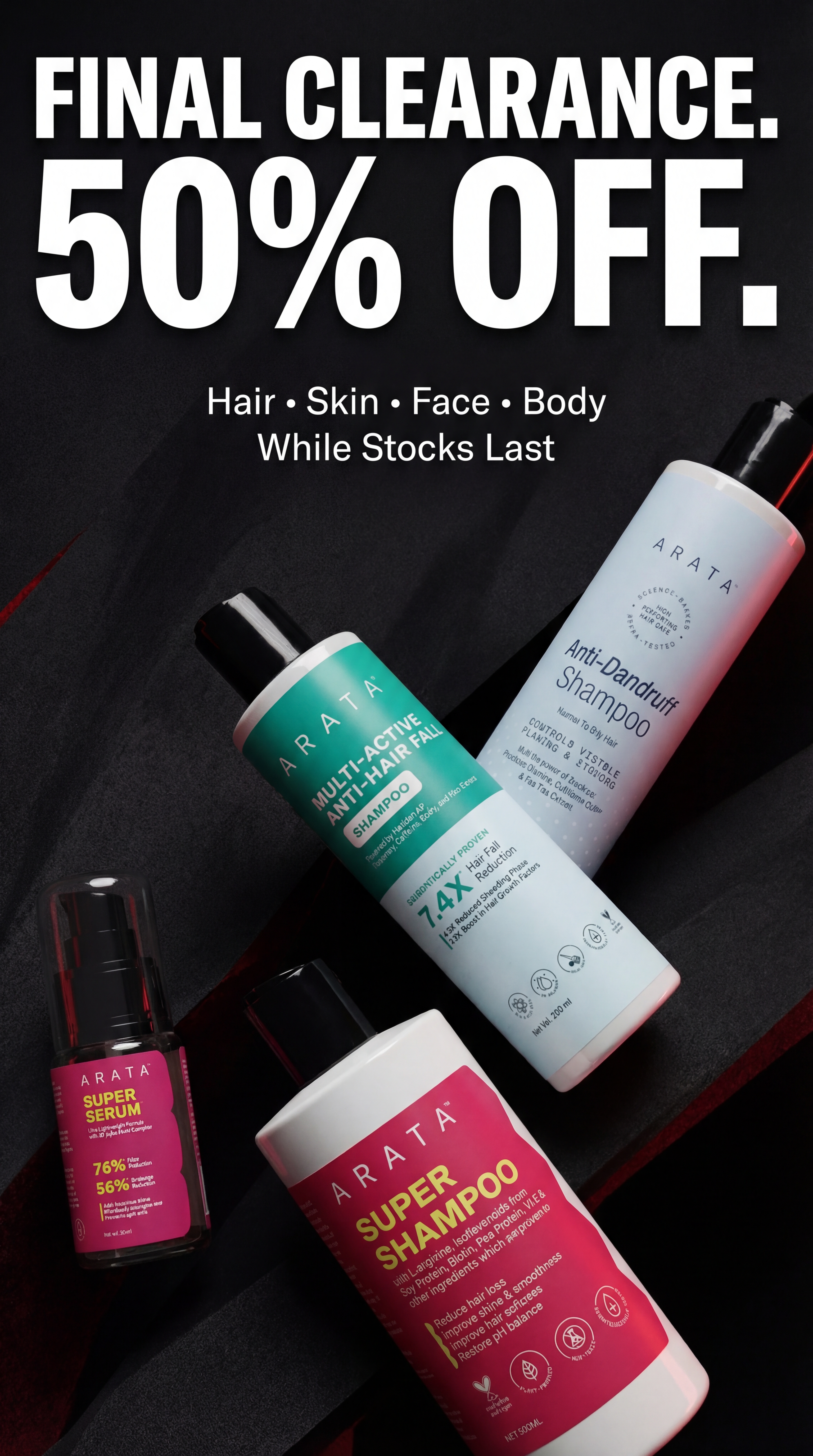 Arata Beauty Facebook ad