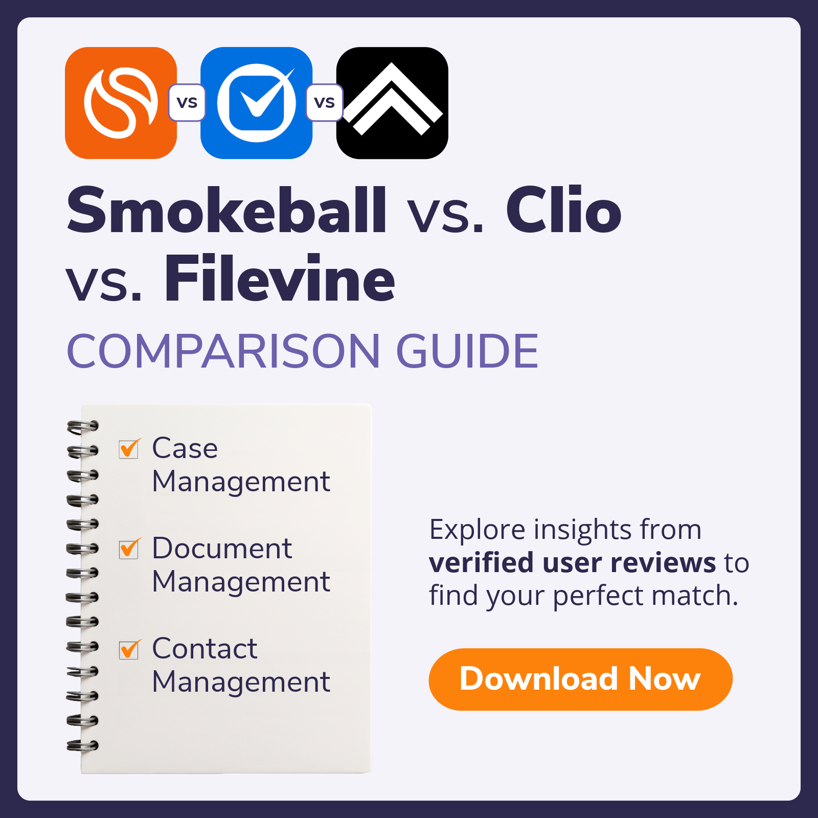 Software Advice Facebook ad: Comparing the Most Common Legal Software