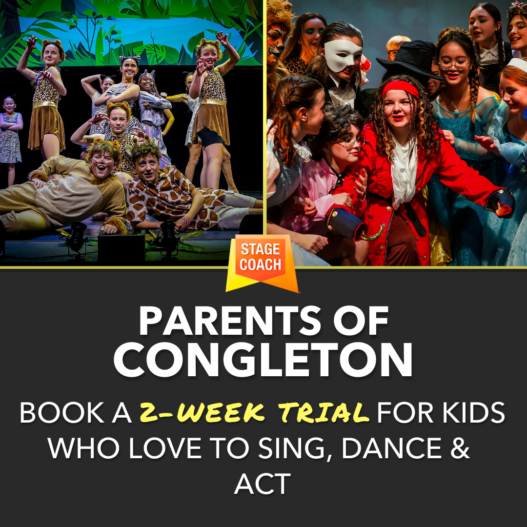 Stagecoach Congleton Facebook ad: Parents of Congleton