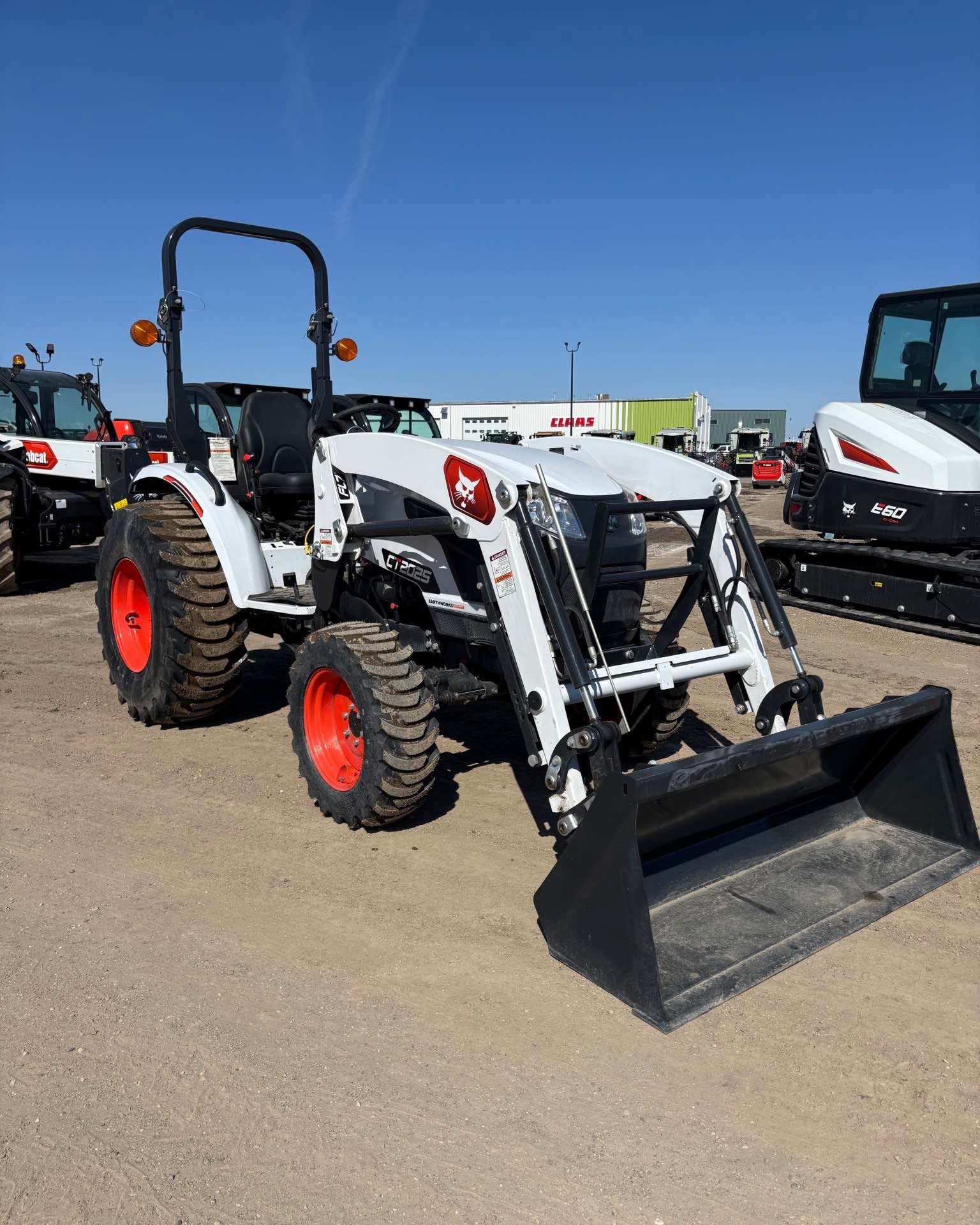 Justice Chapelle Facebook ad: Bobcat CT2025 Compact Tractor
