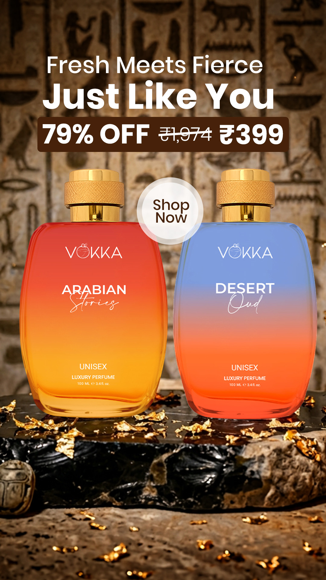 Vokka Perfumes Facebook ad