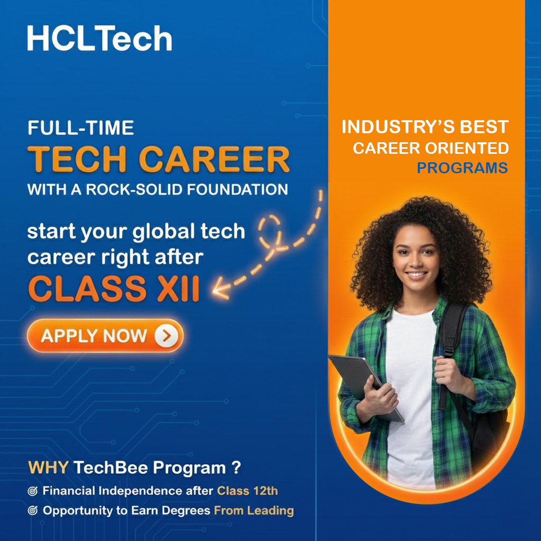 Jagran Josh Facebook ad: TechBee - HCL’s Early Career Program