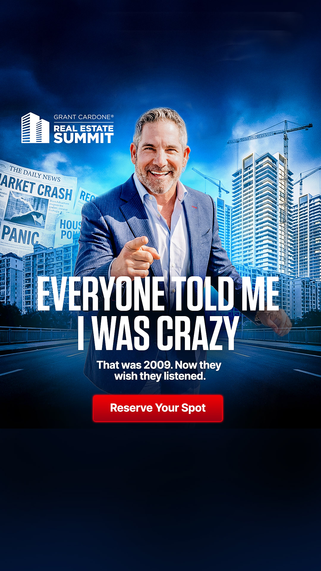 Grant Cardone Facebook ad