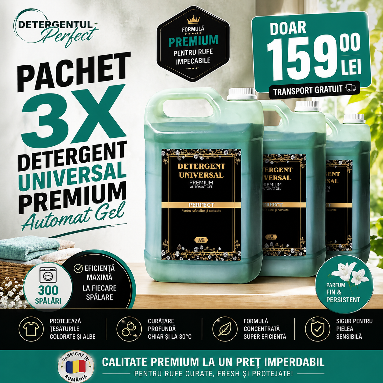 Detergentul Perfect Facebook ad