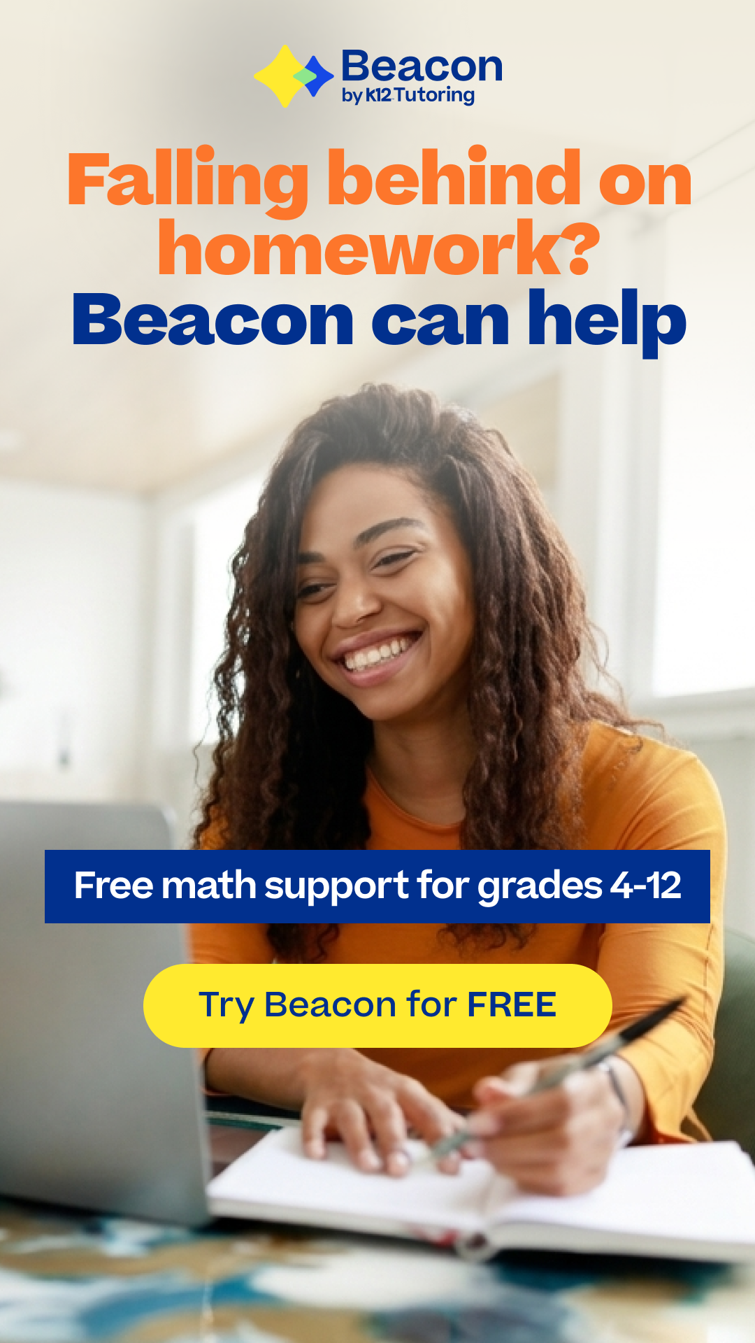 K12 Tutoring Facebook ad