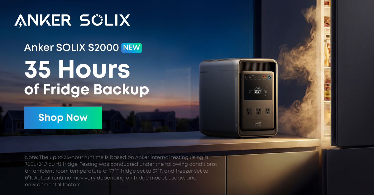Anker SOLIX Facebook ad