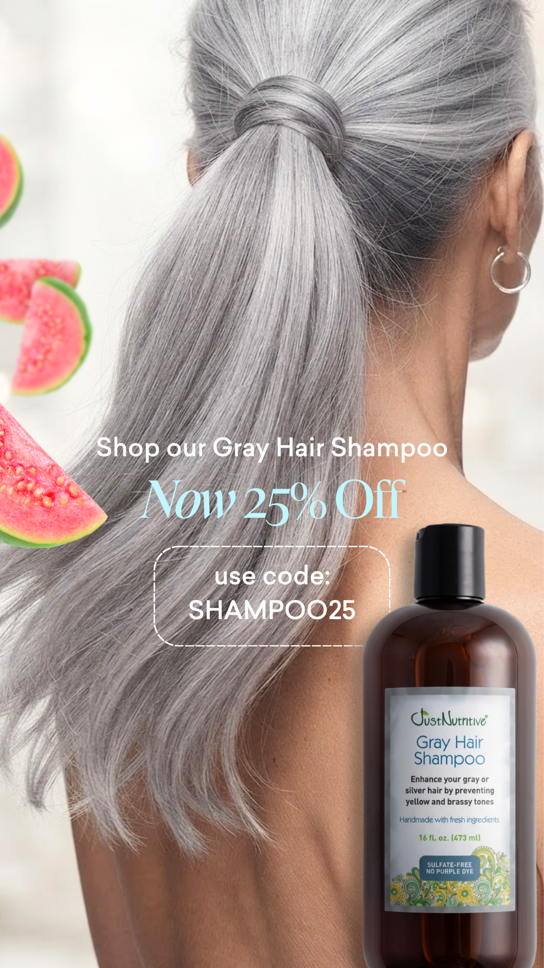 Just Nutritive Hair and Skin Care Facebook ad
