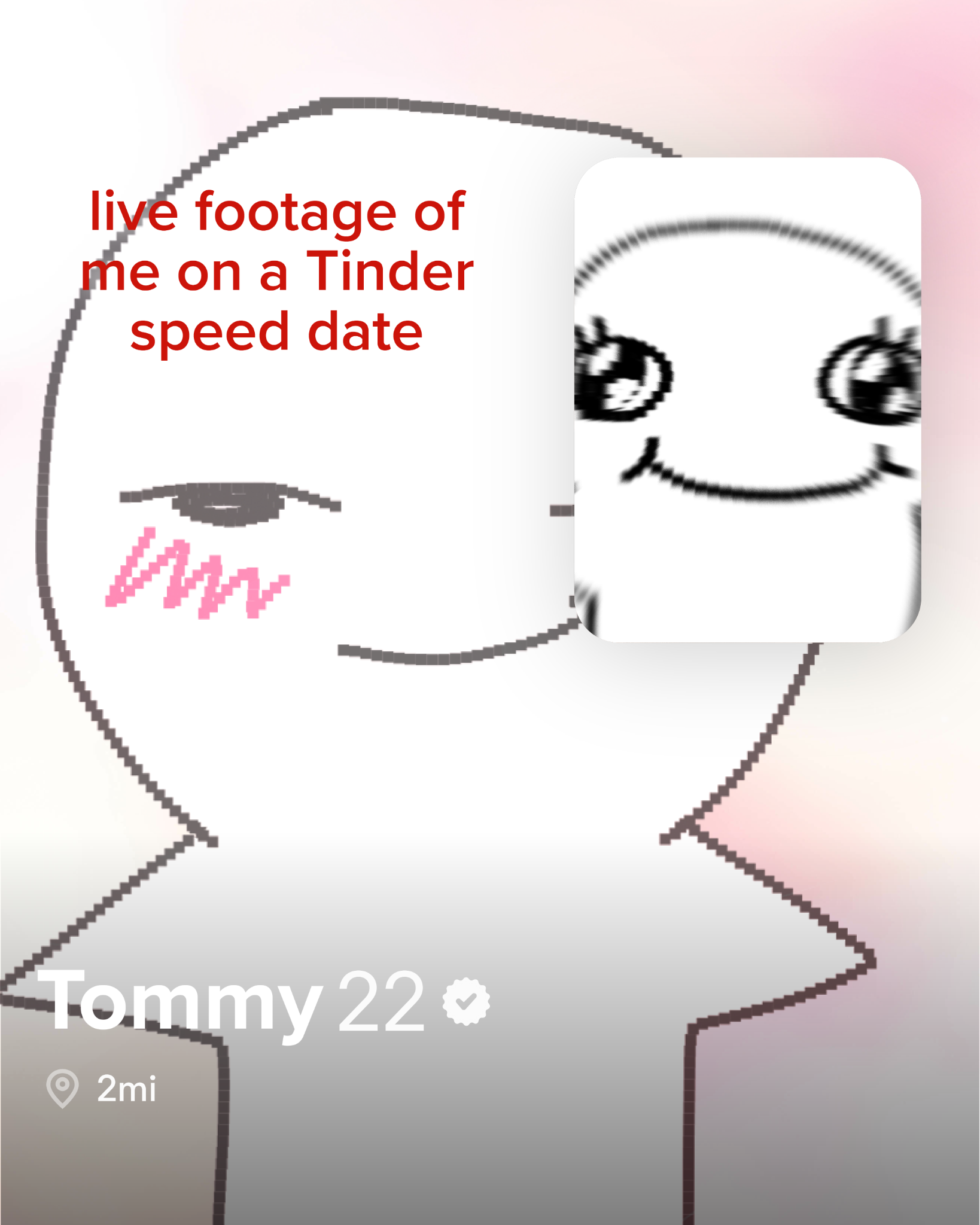 Tinder Facebook ad
