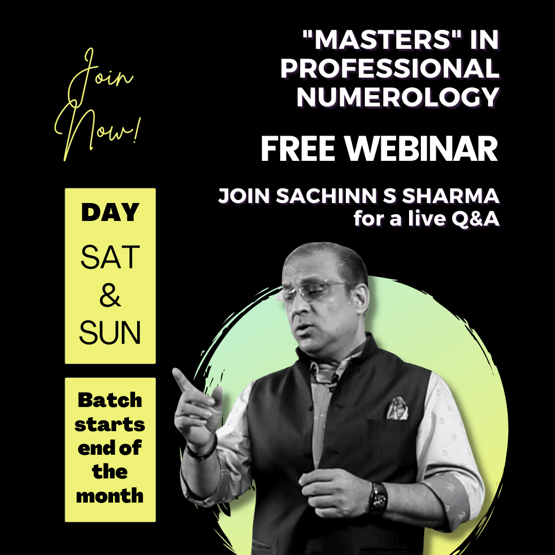 Sachinn S Sharma - Numerologist Facebook ad