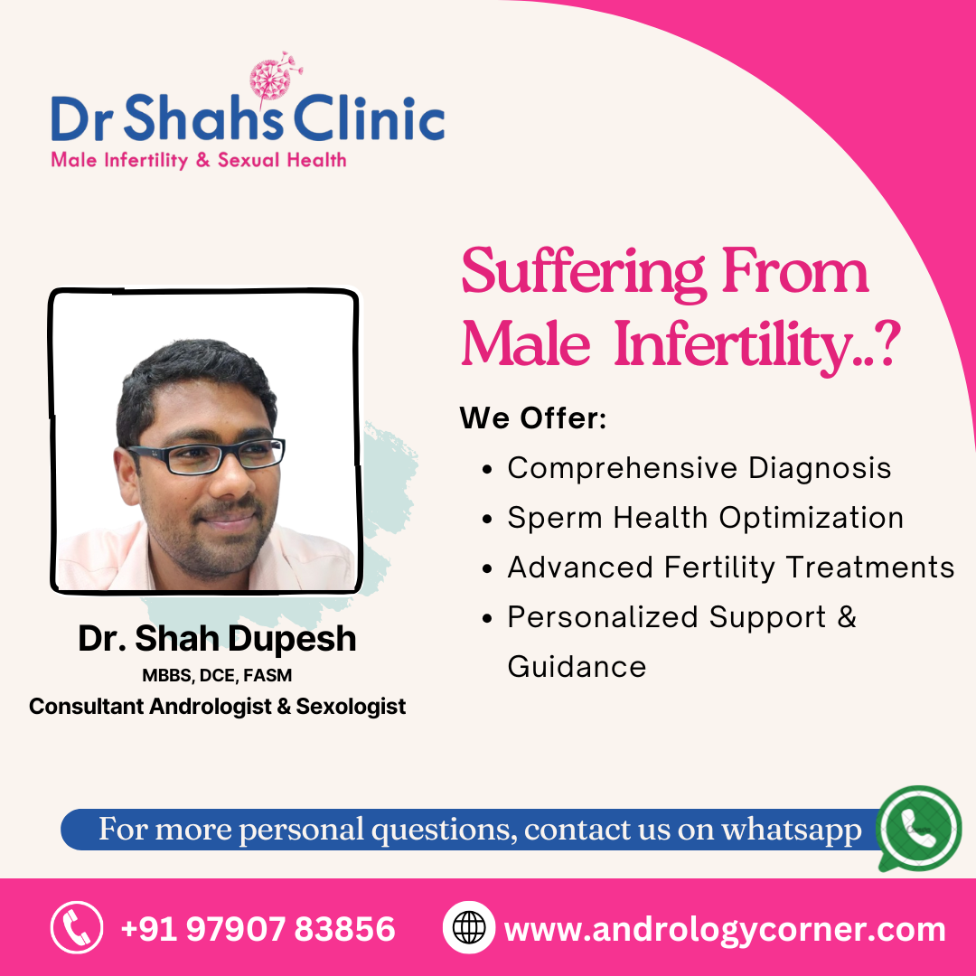 Dr. Shah's Clinic for Male Infertility & Sexual Health Facebook ad