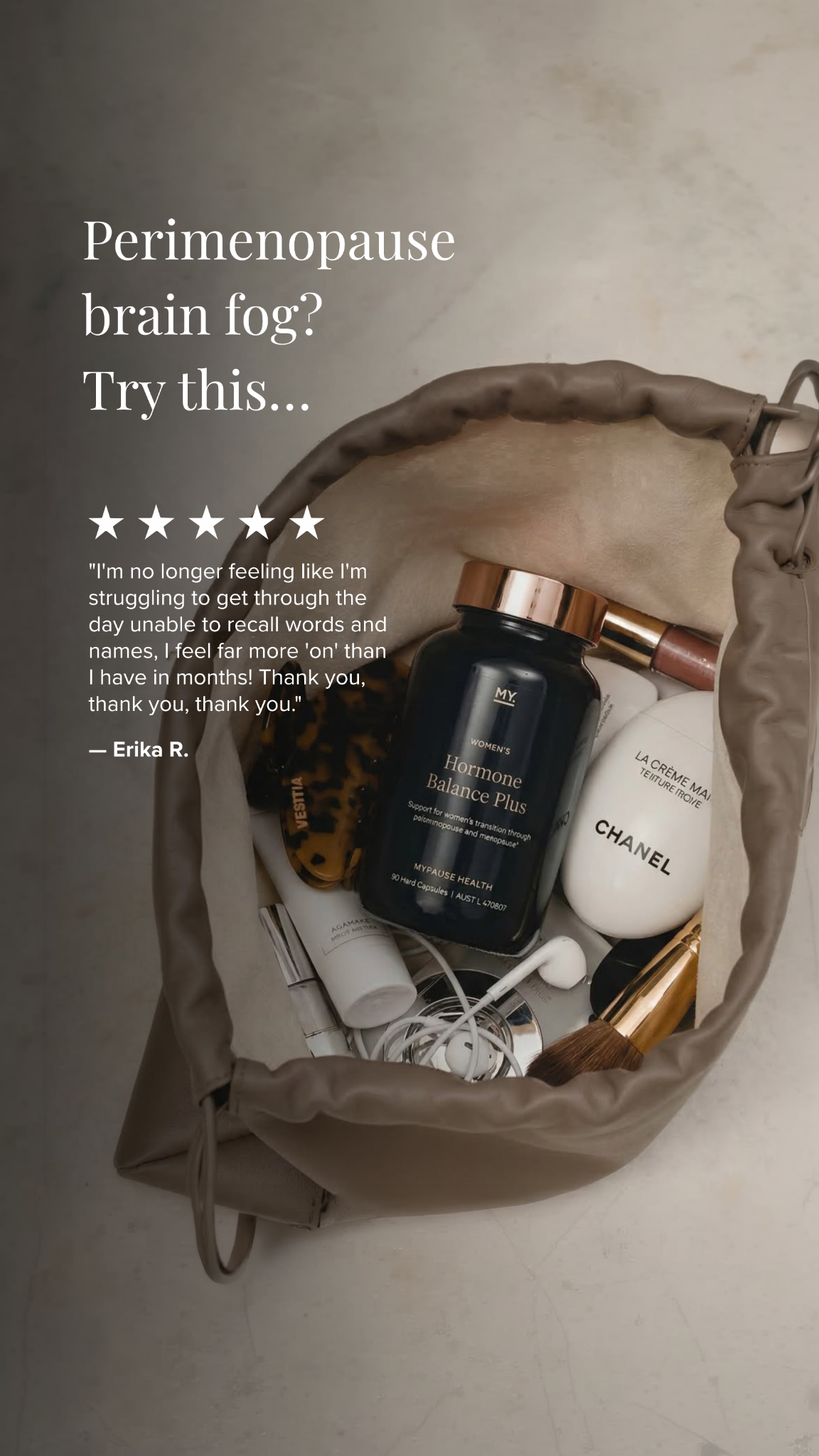 MyPause Health Facebook ad