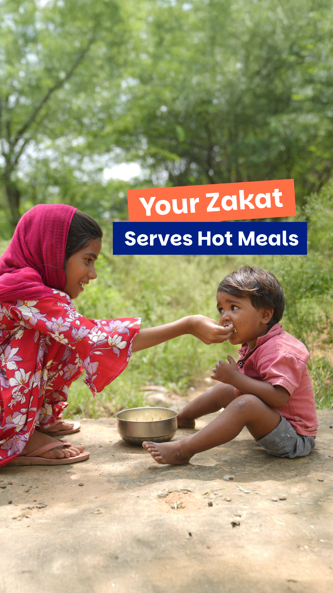 Charity Meals Facebook ad