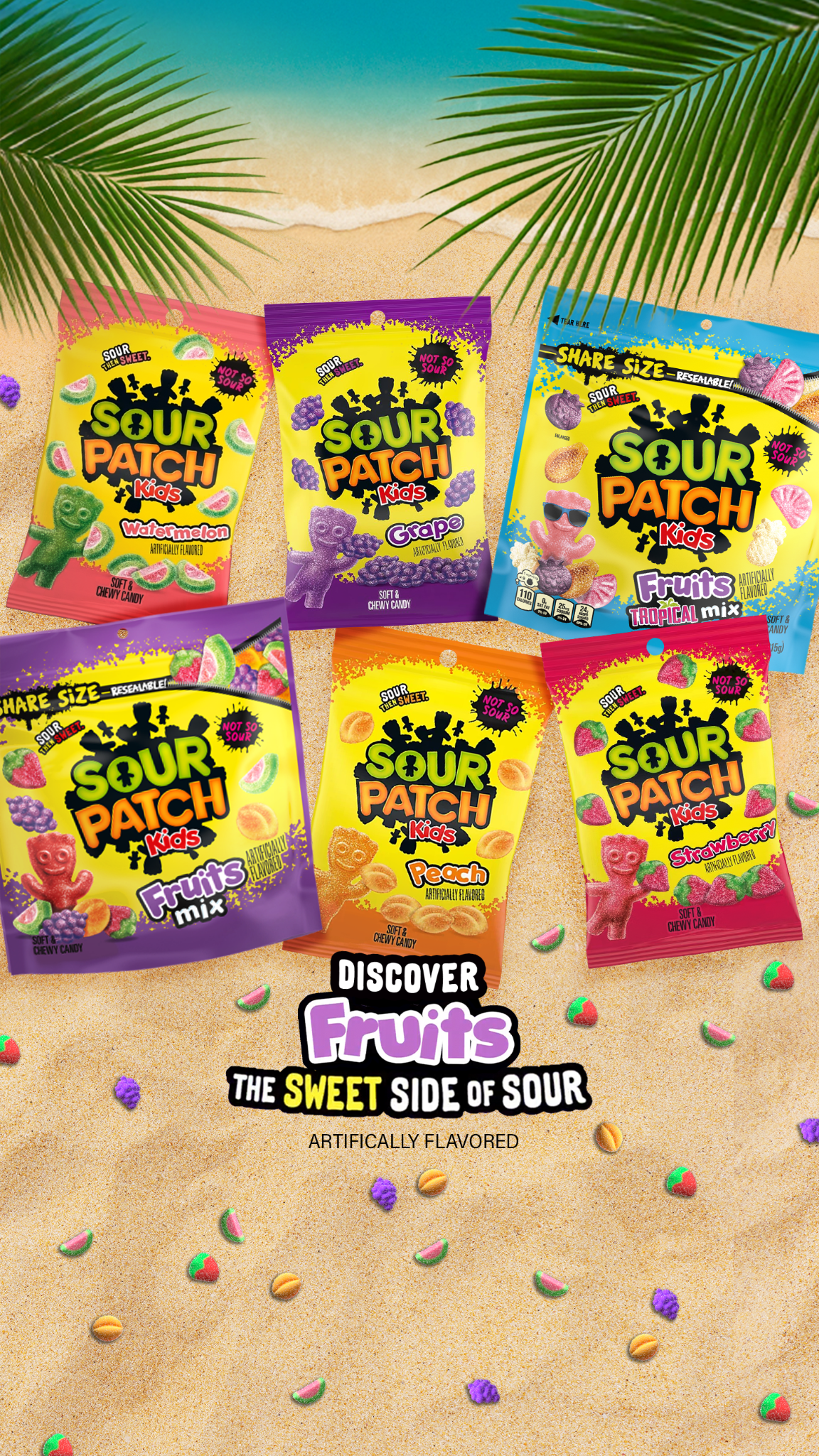 Sour Patch Kids Facebook ad from Apr 2, 2026