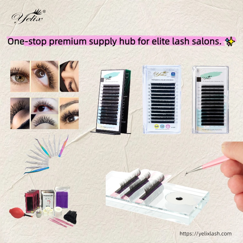 Yelix Lashes Facebook ad: Upgrade to Yelix lash extension series-made for artists…