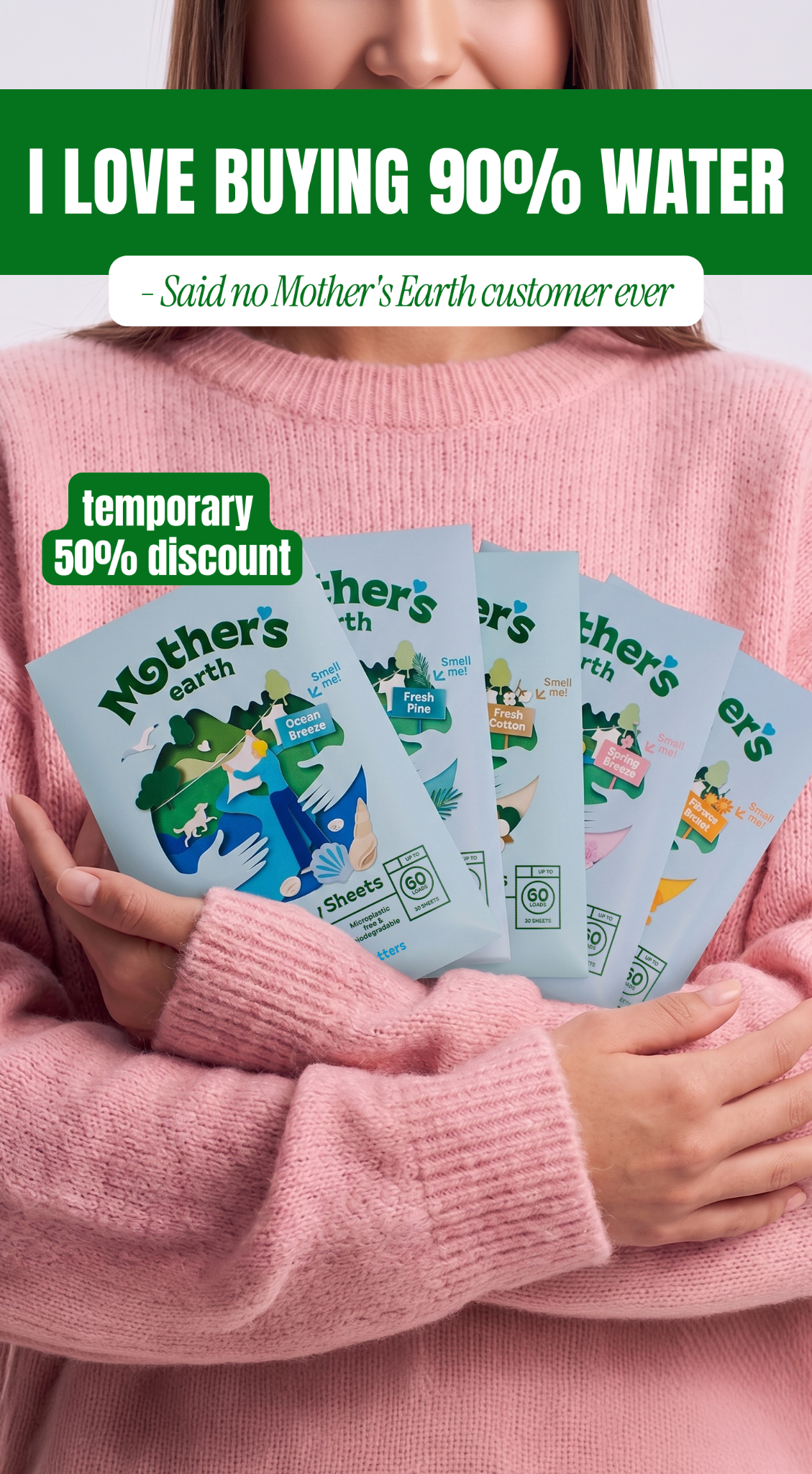 Mothers Earth Facebook ad