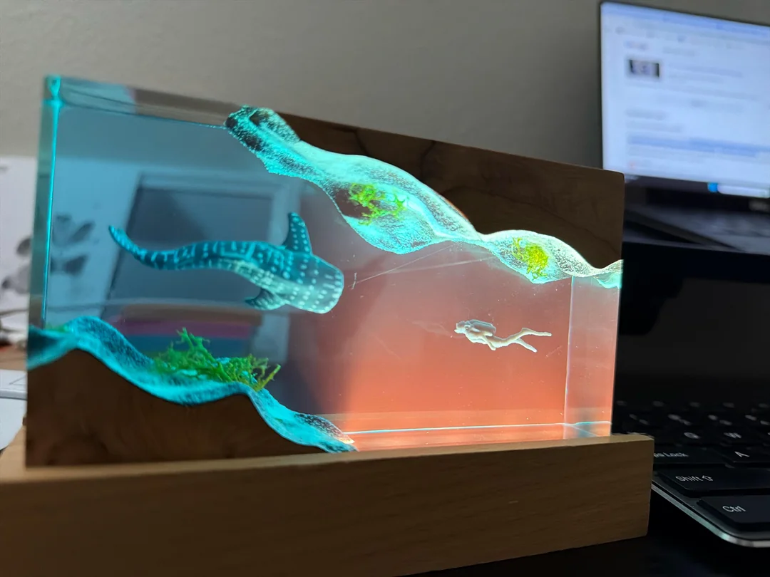 Epoxy Resin Art  Facebook ad
