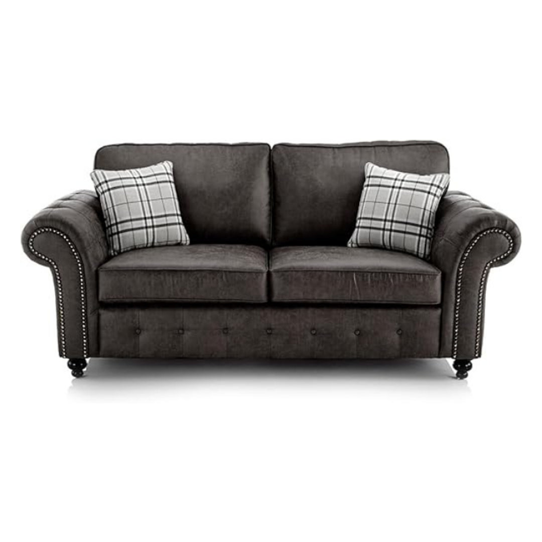 Sofas24 Facebook ad: Handmade in the UK, our sofas come with…