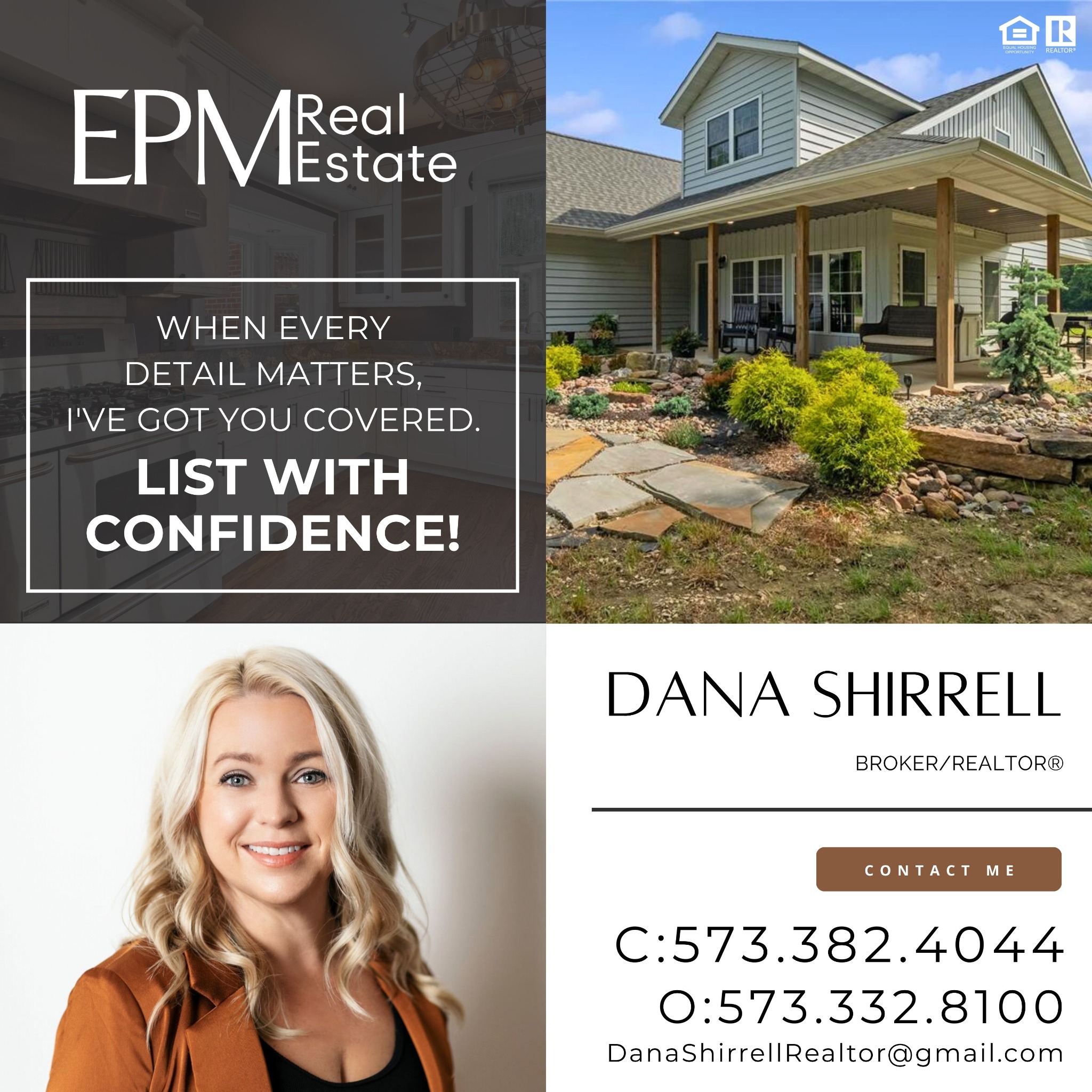 Dana Shirrell EPM Real Estate Facebook ad