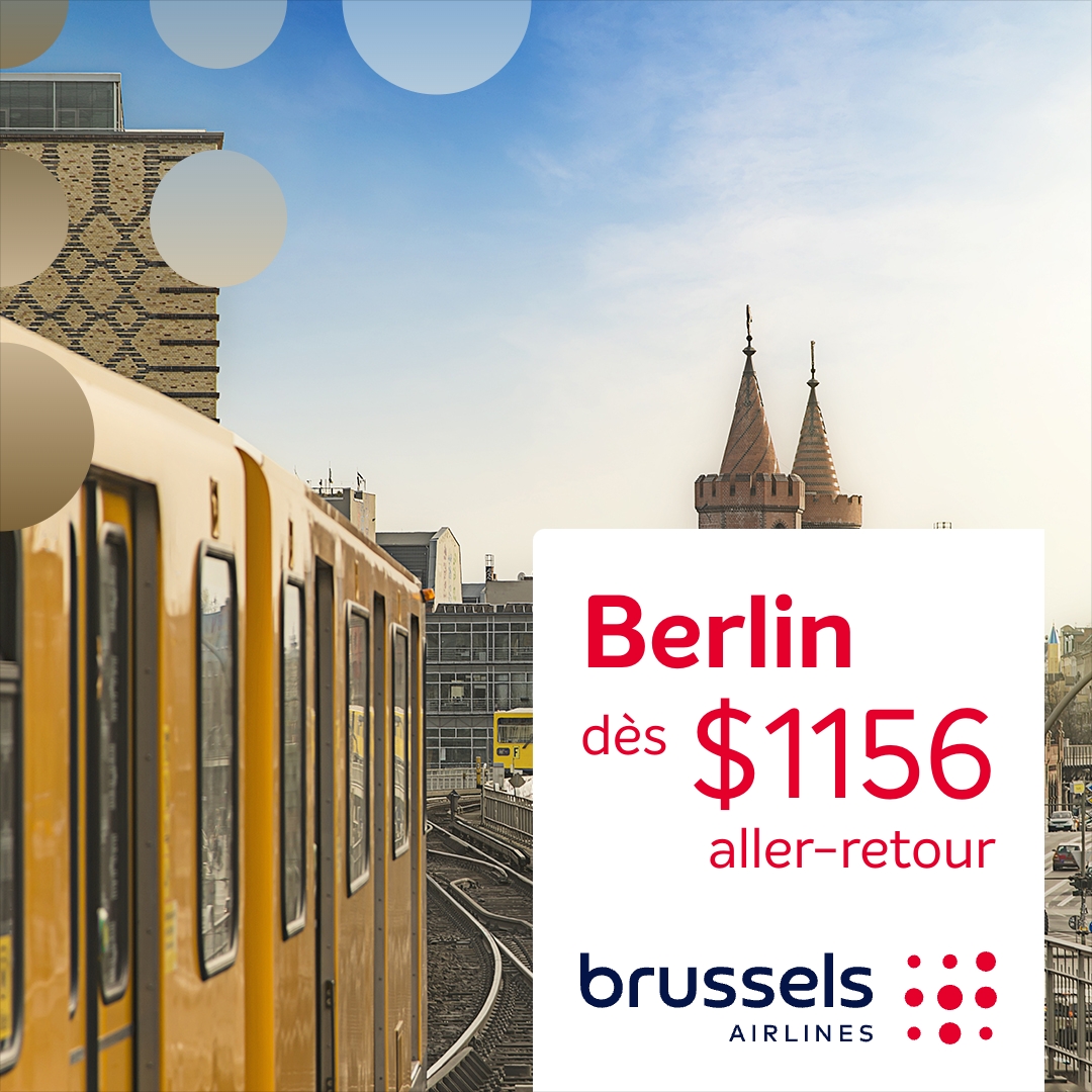 Brussels Airlines Facebook ad